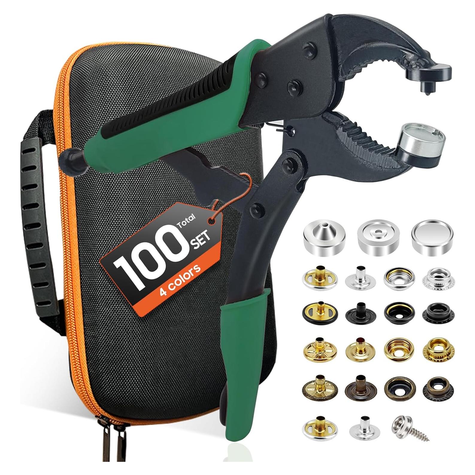 Kit de Herramienta de Broche HAPDEN AKB con 100 Broches