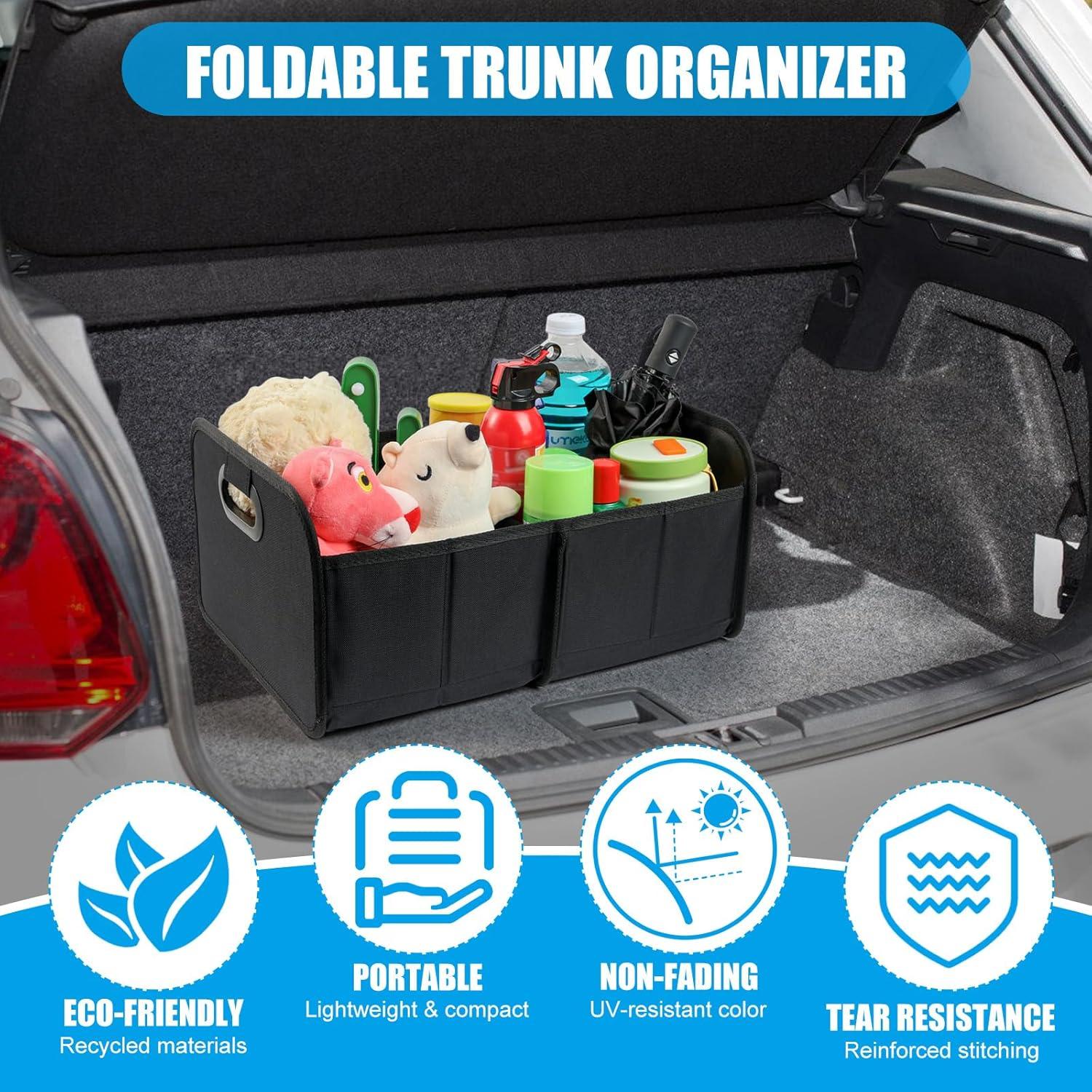 Organizador de Maletero Plegable OEMASSIVE 35L Negro Resistente