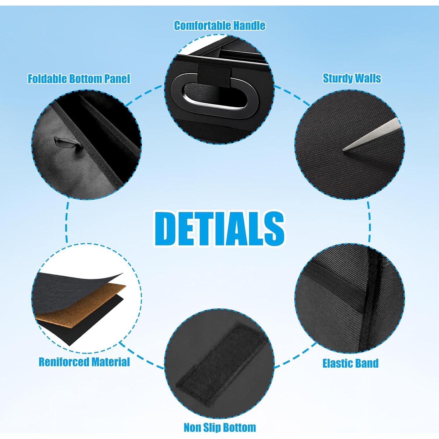 Organizador de Maletero Plegable OEMASSIVE 35L Negro Resistente