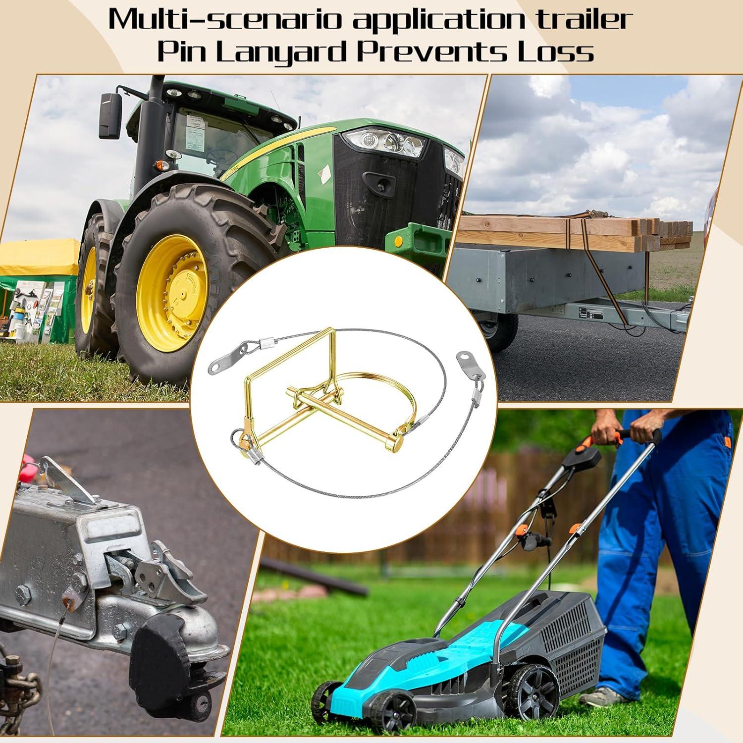 Remaches de Acoplamiento de Remolque Umigy 10 Pcs 6x70mm