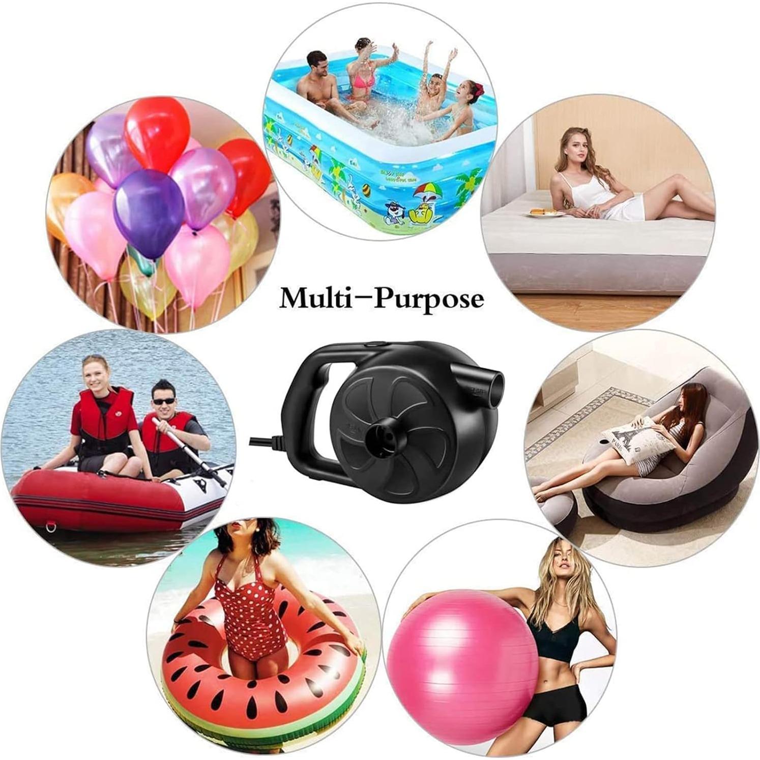 Bomba de Aire Eléctrica KERUITA 300W Inflador Rápido 1.2PSI