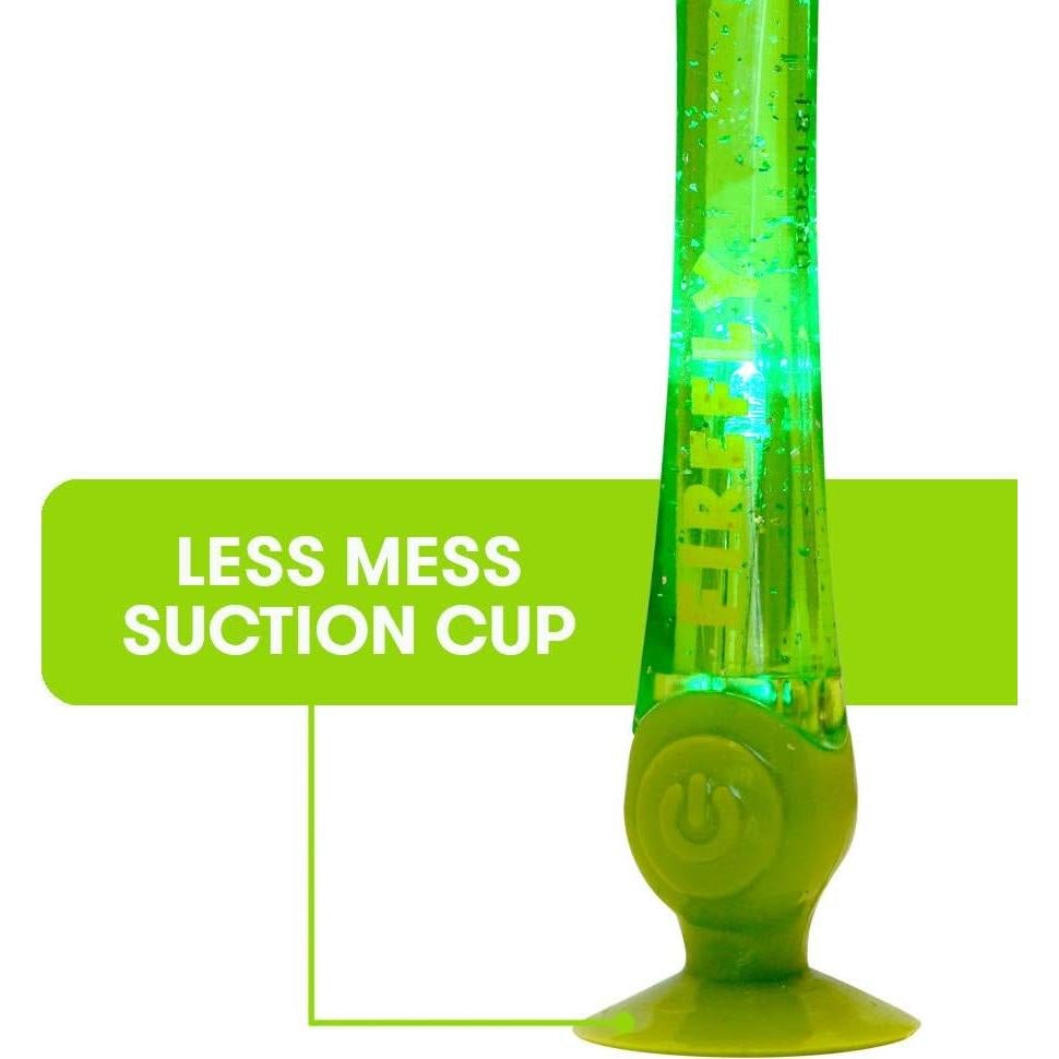 Firefly Light-Up Timer Kids Toothbrush with Suction Cup, Soft - 2 Count (Pack of 1), Assorted