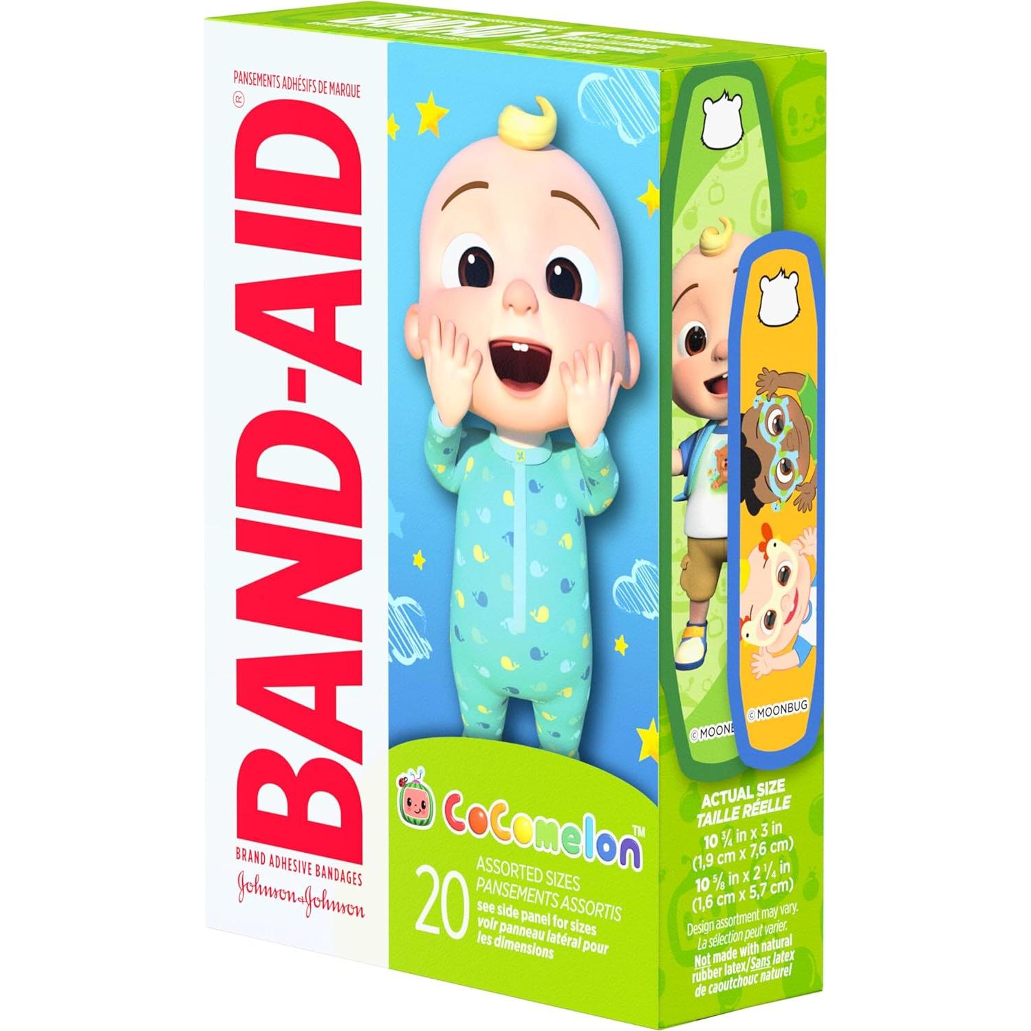 Vendajes Adhesivos Band-Aid CoComelon 20 Ct para Niños