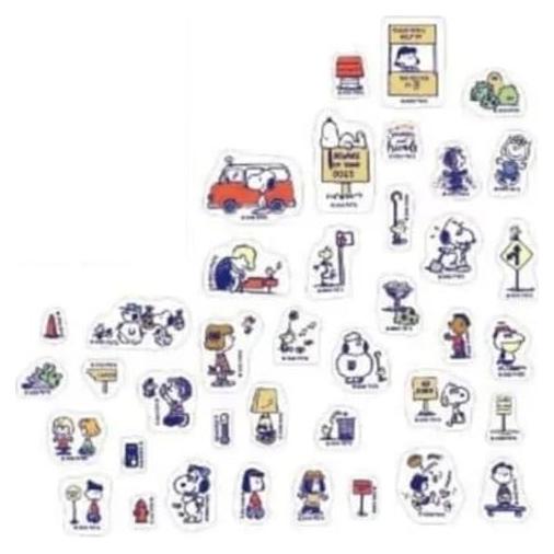 Pegatinas Flake Seal Snoopy Marimo Craft SPZ-3232 39 diseños