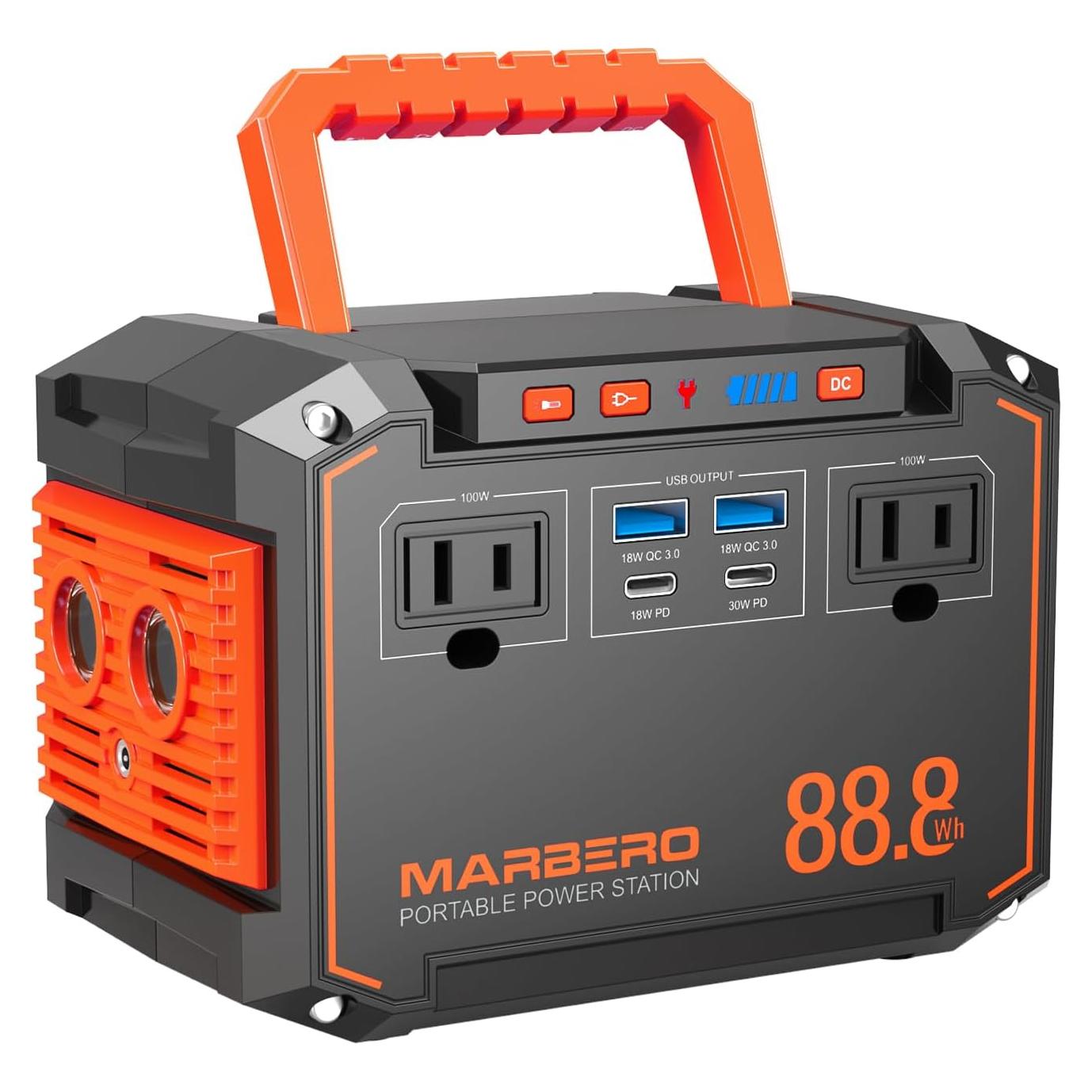 Estación de Energía Portátil MARBERO M138 88.8Wh 150W