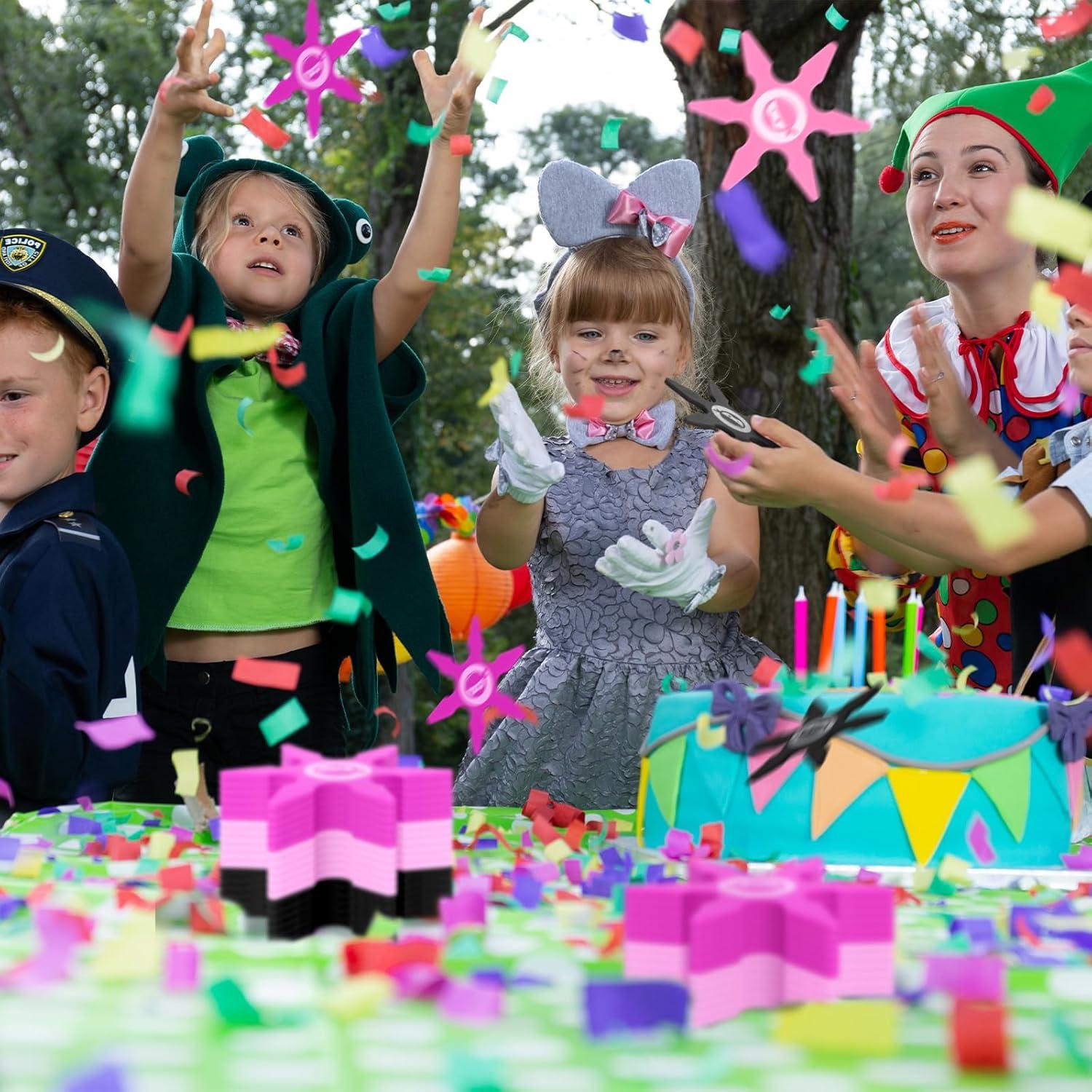 Estrellas de Espuma Ninja Chivao 24 Pcs 10 cm Colores Variados