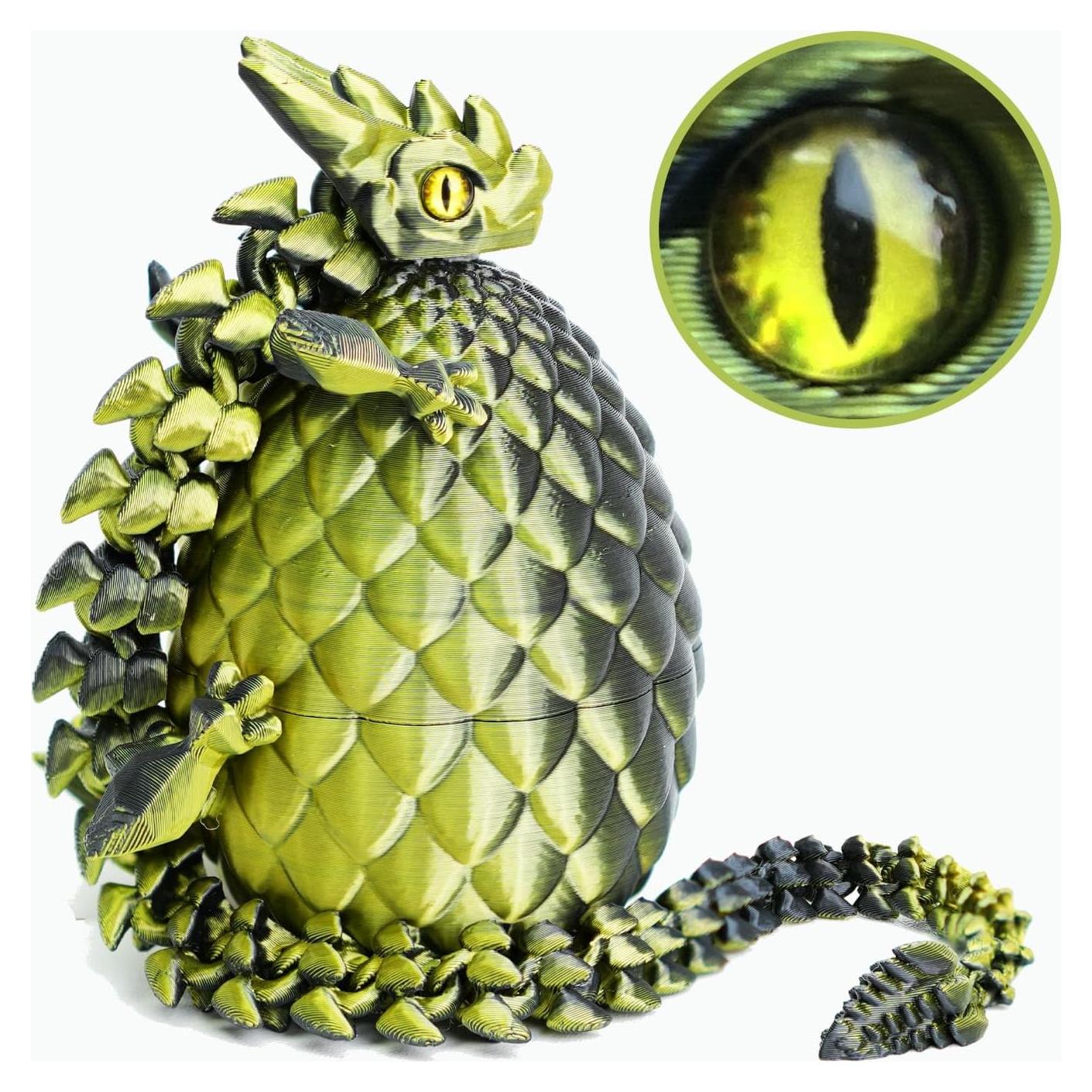 Huevos de Dragón Impresos en 3D UXBSTM - Juguete Antiestrés