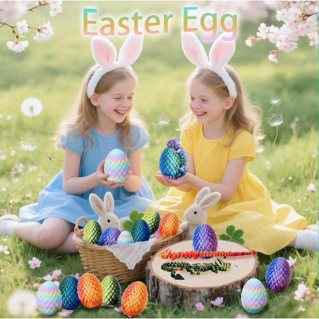 Huevos de Dragón Impresos en 3D UXBSTM - Juguete Antiestrés