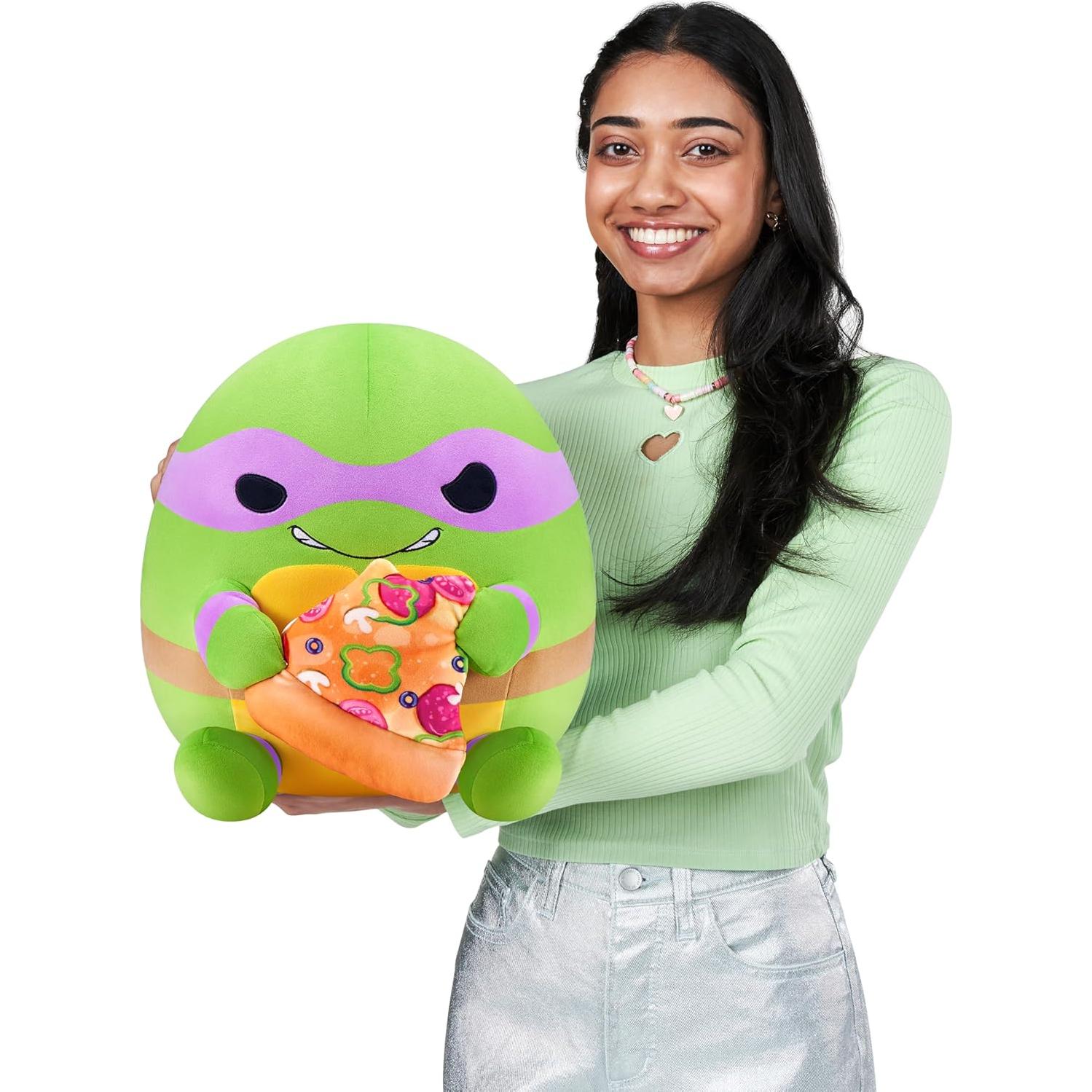 Peluche Tortugas Ninja Donatello 35 cm ZURU Snackles