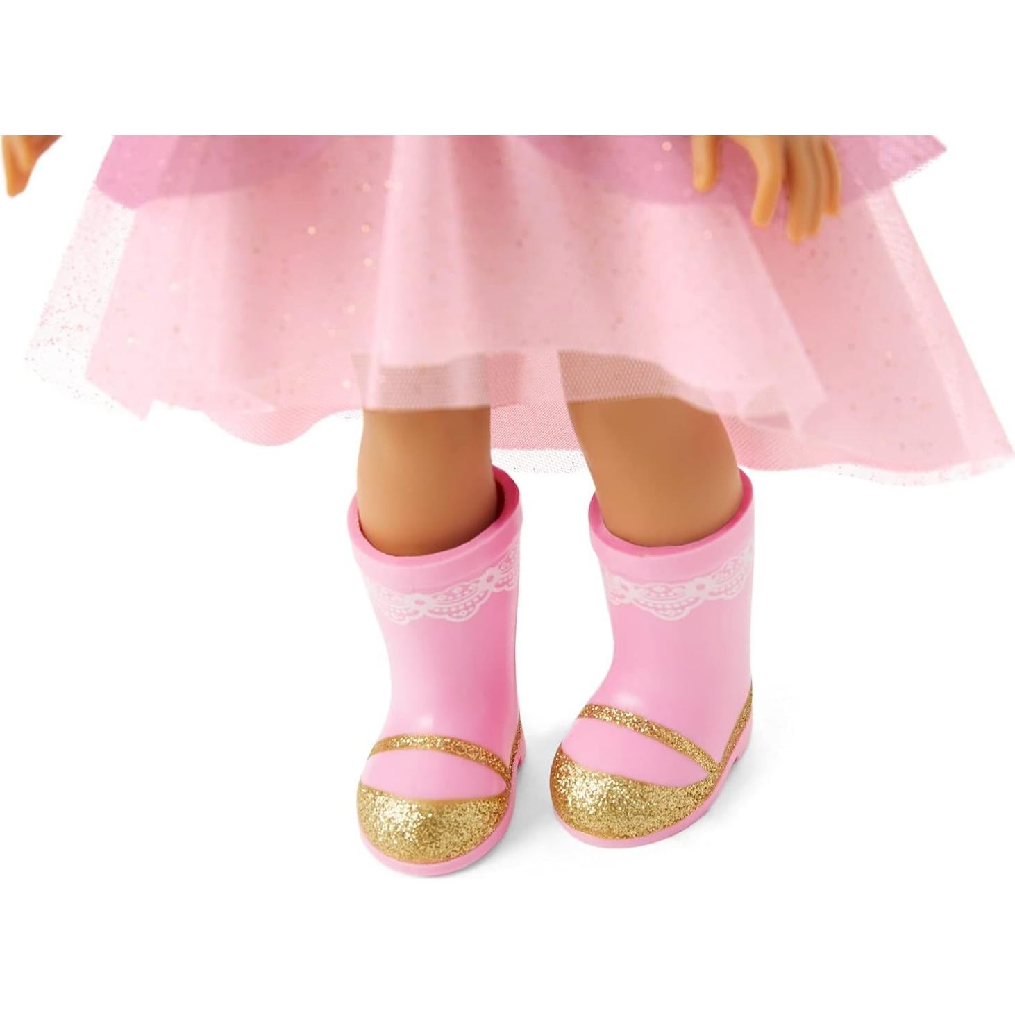 Muñeca Ashlyn WellieWishers 36.83 cm con leotardo y botas