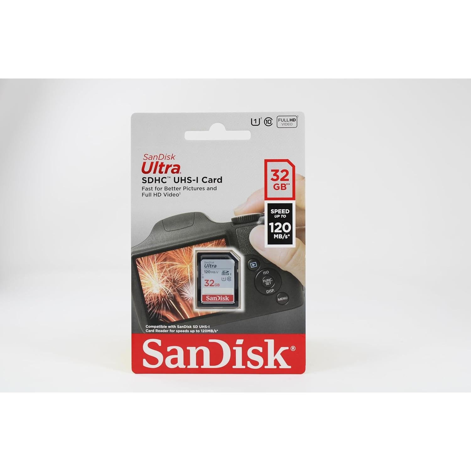 Tarjeta de Memoria SanDisk Ultra 32GB SDHC UHS-I 90MB/s
