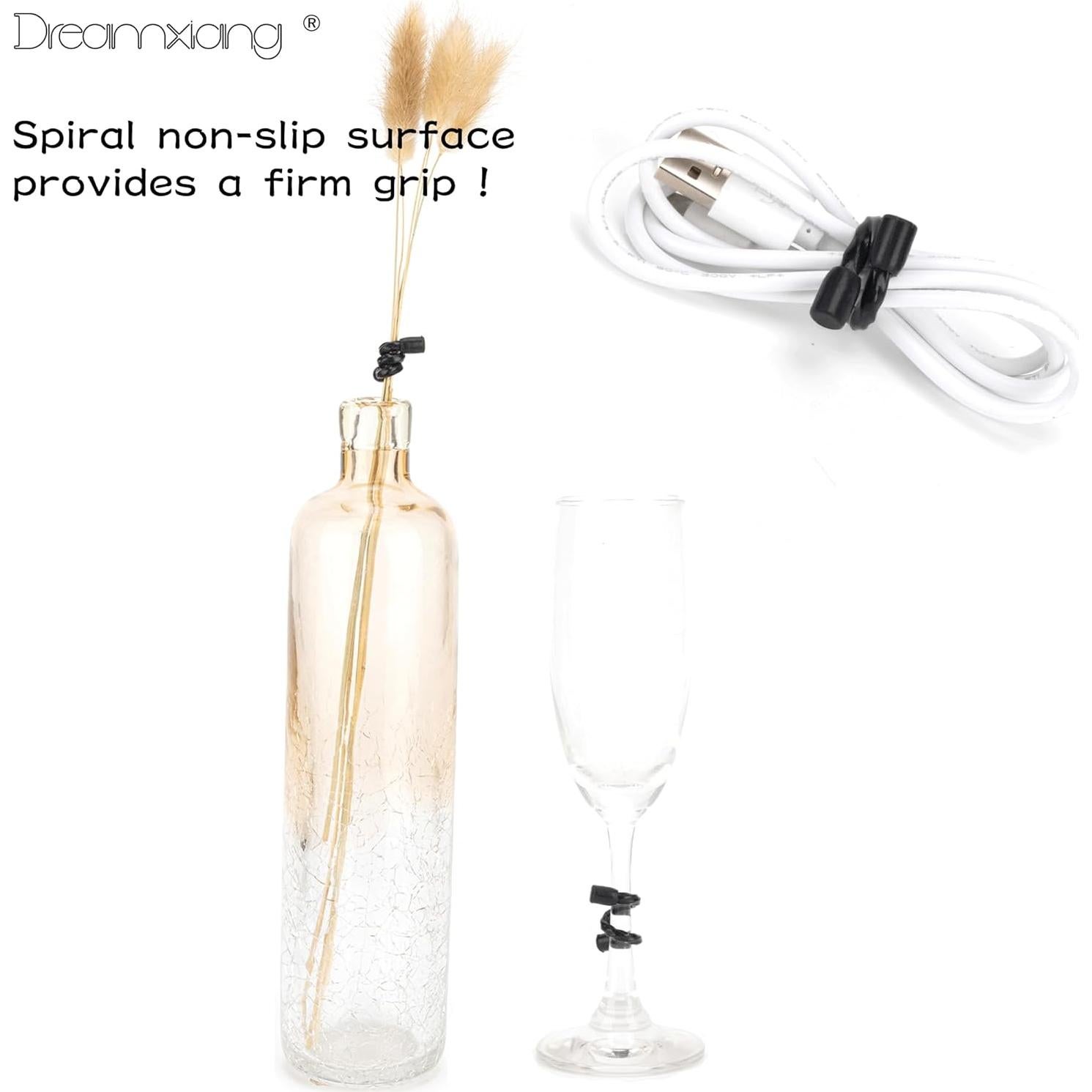 Correas de Silicona Dreamxiang 7.62cm para Organizar Cables