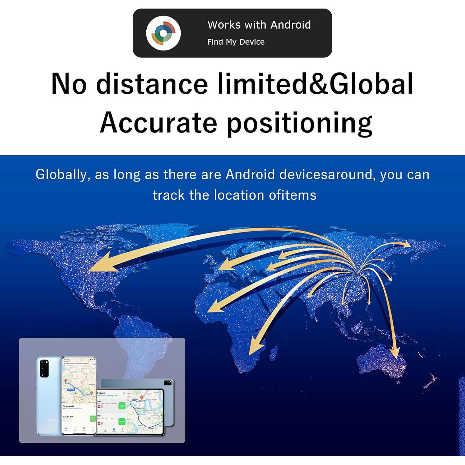 Etiqueta Air Tracker SUNOLINK S10 Bluetooth Negro/Blanco