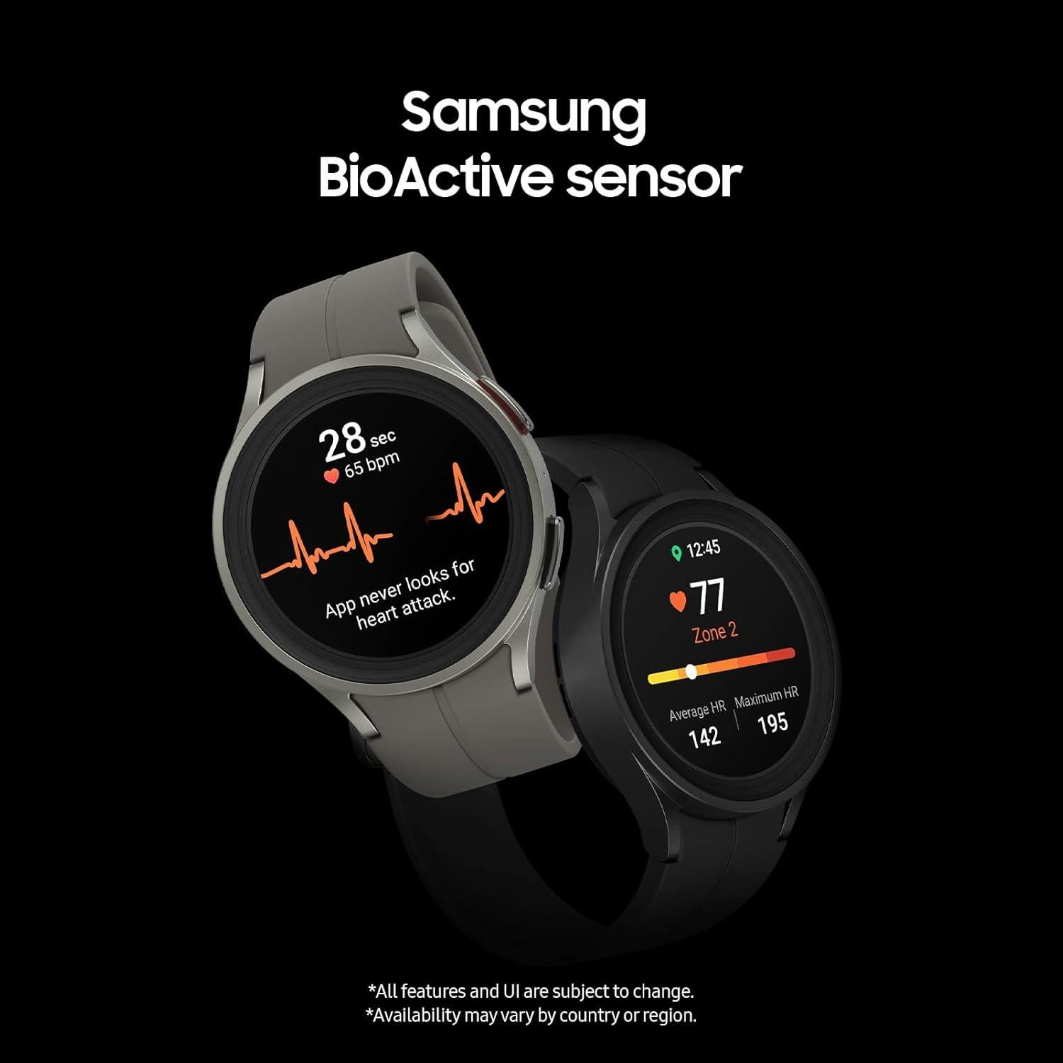 Reloj Inteligente Samsung Galaxy Watch 5 Pro 45mm Bluetooth Negro