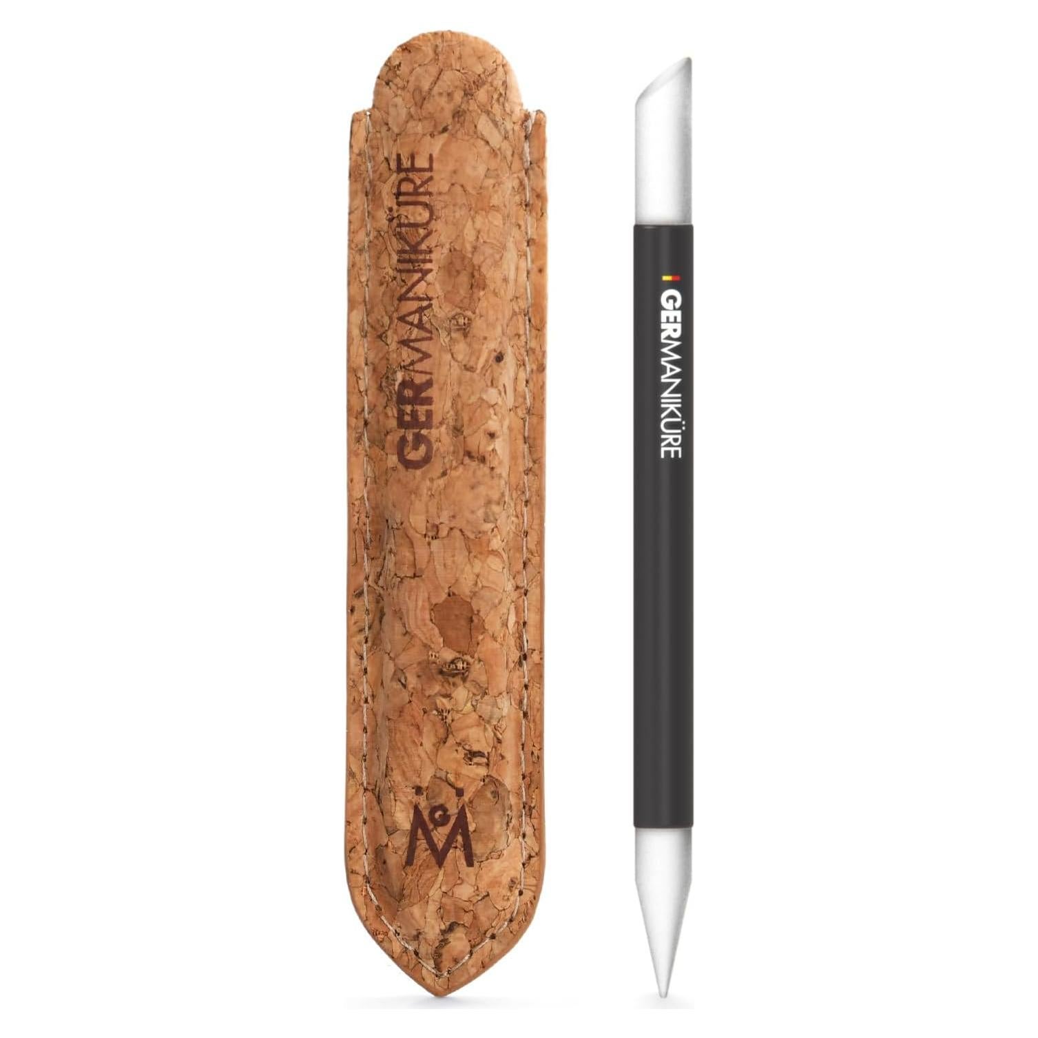 Varilla de Cutícula de Vidrio Negro Germanikure 10.5 cm