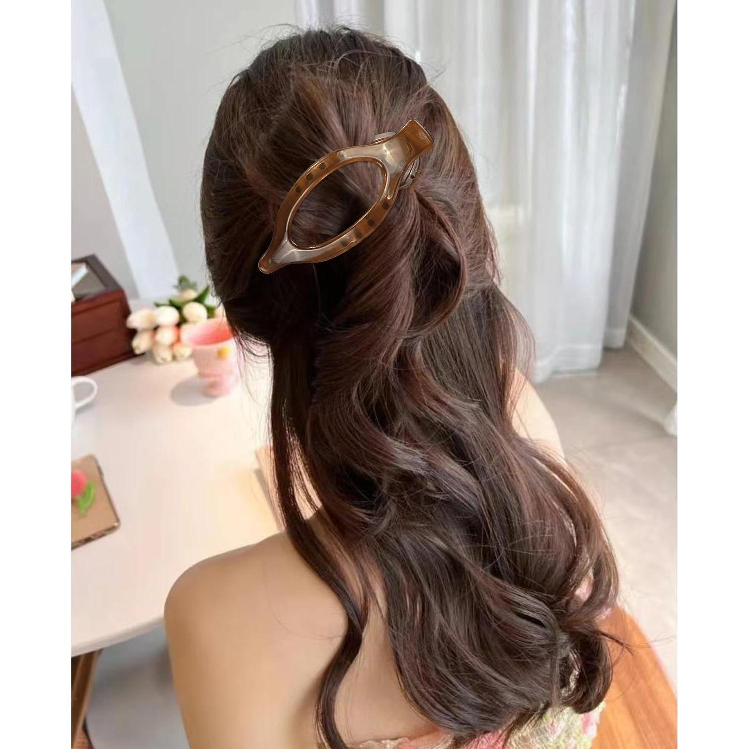 Pinzas Planas para el Cabello Atoden - Juego de 3 Colores