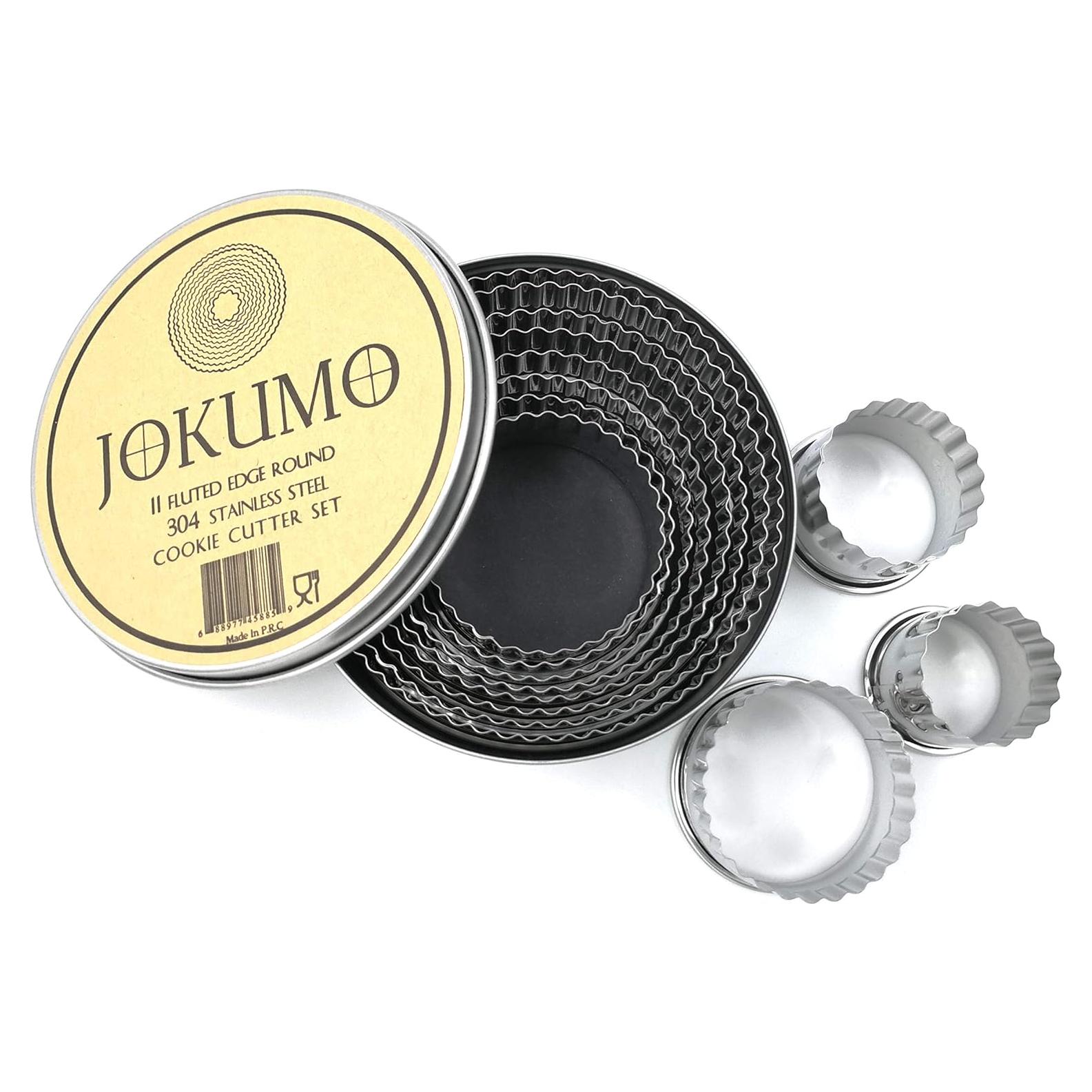 Juego de Cortadores Redondos JOKUMO 11 Piezas Acero Inoxidable