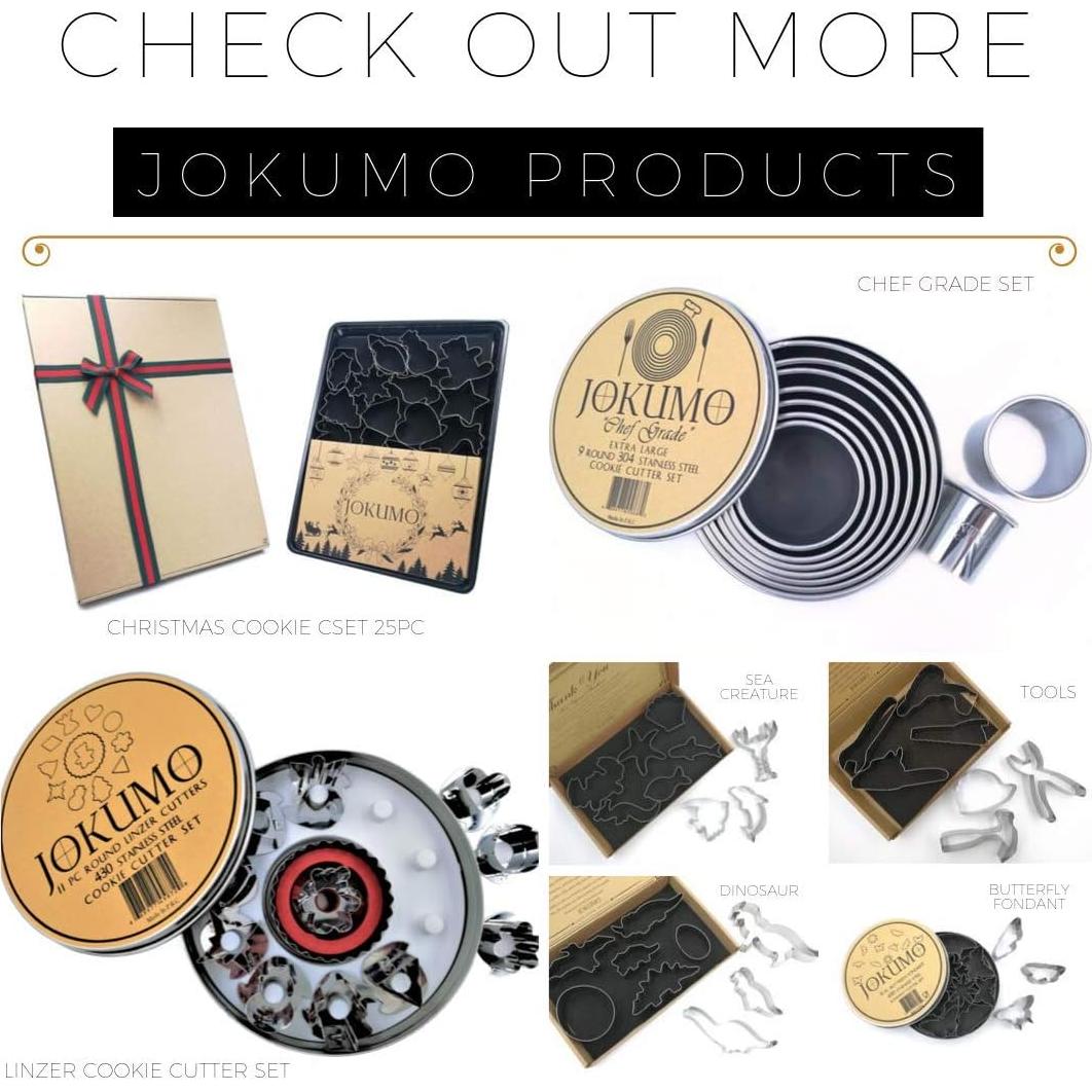 Juego de Cortadores Redondos JOKUMO 11 Piezas Acero Inoxidable