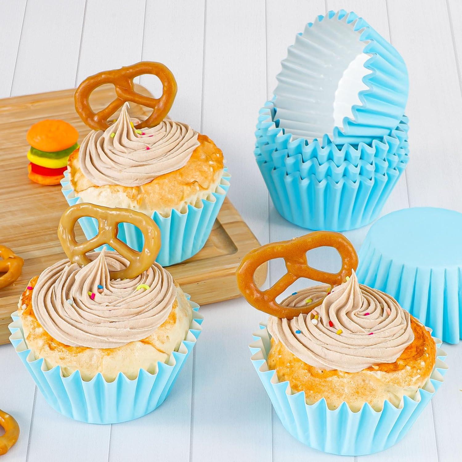Forros de Cupcake Mini Caperci 200 Cuentas Resistentes a Grasa