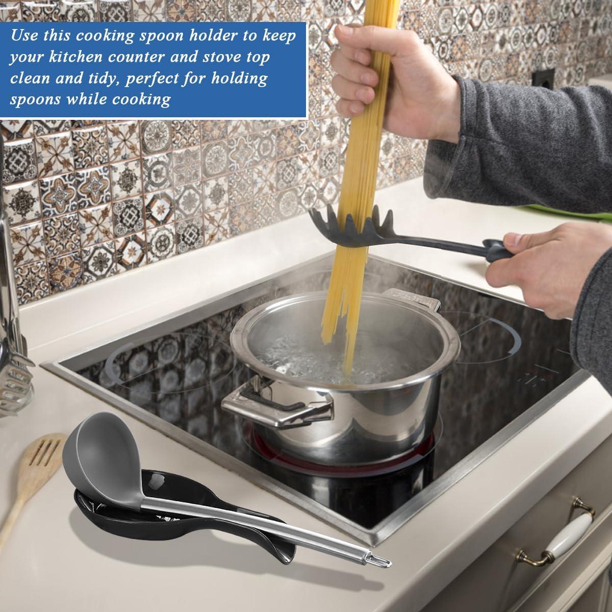 Soporte para Cucharas Kyraton 2 Pack - Plástico Grado Alimenticio