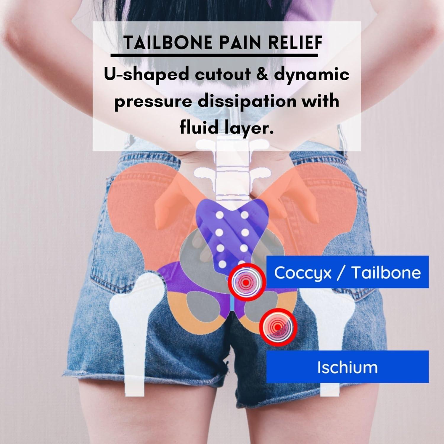 Cojín de Capa Líquida PURAP para Coccix 50.8x45.7 cm