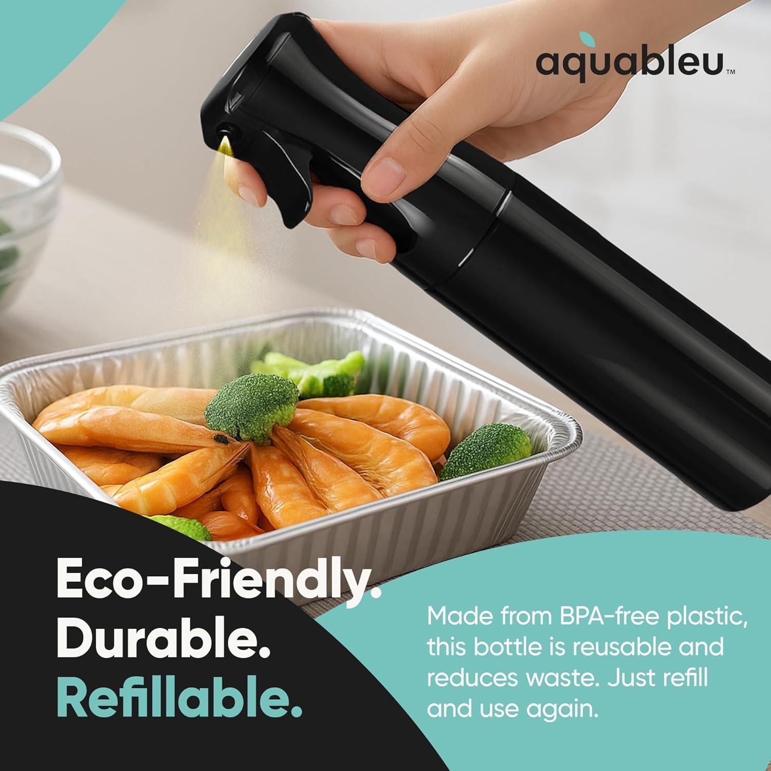 Botella de Spray Neblina Continua Aquableu 295ml Negra