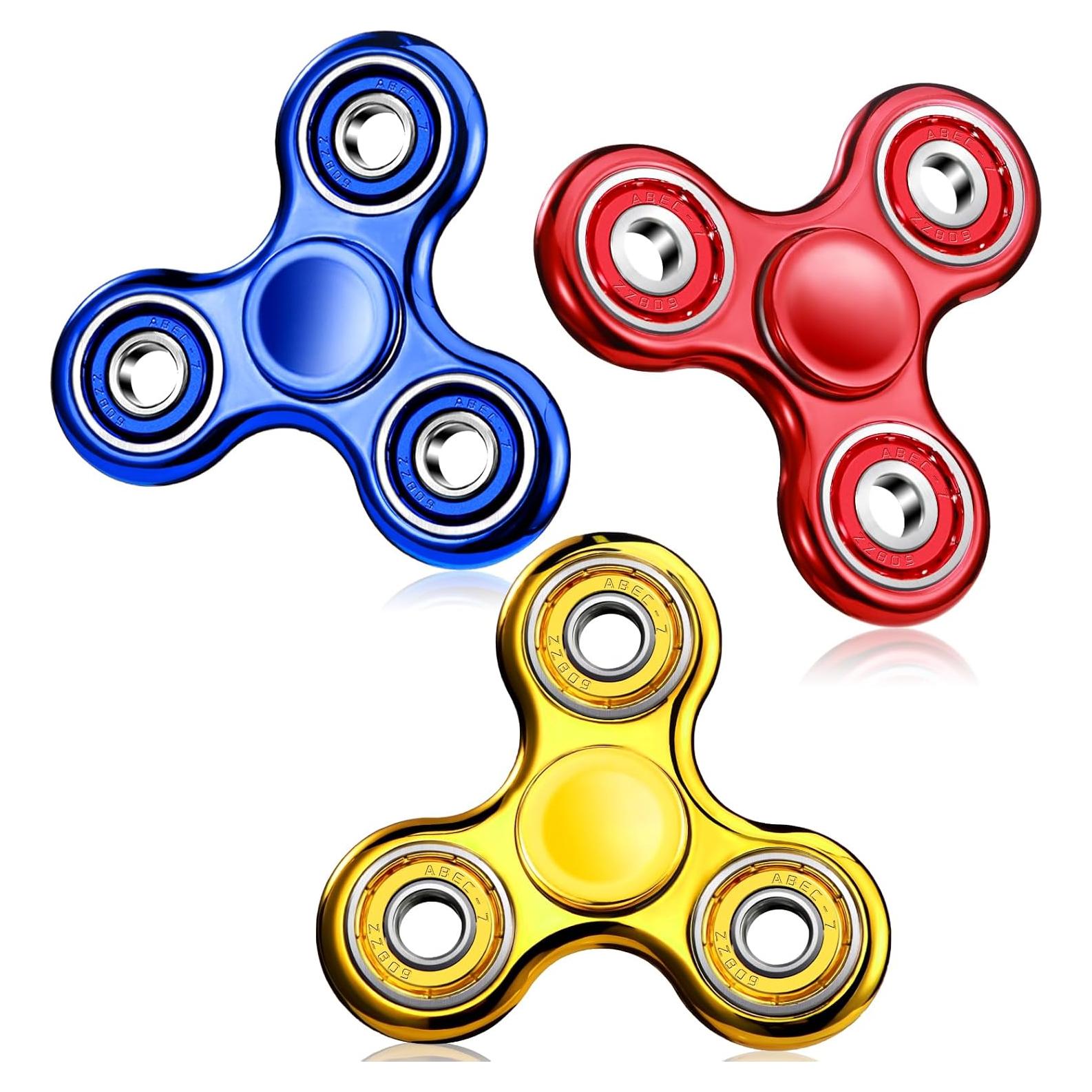 Spinner Antiestrés SCIONE 3 Piezas para Niños y Adultos