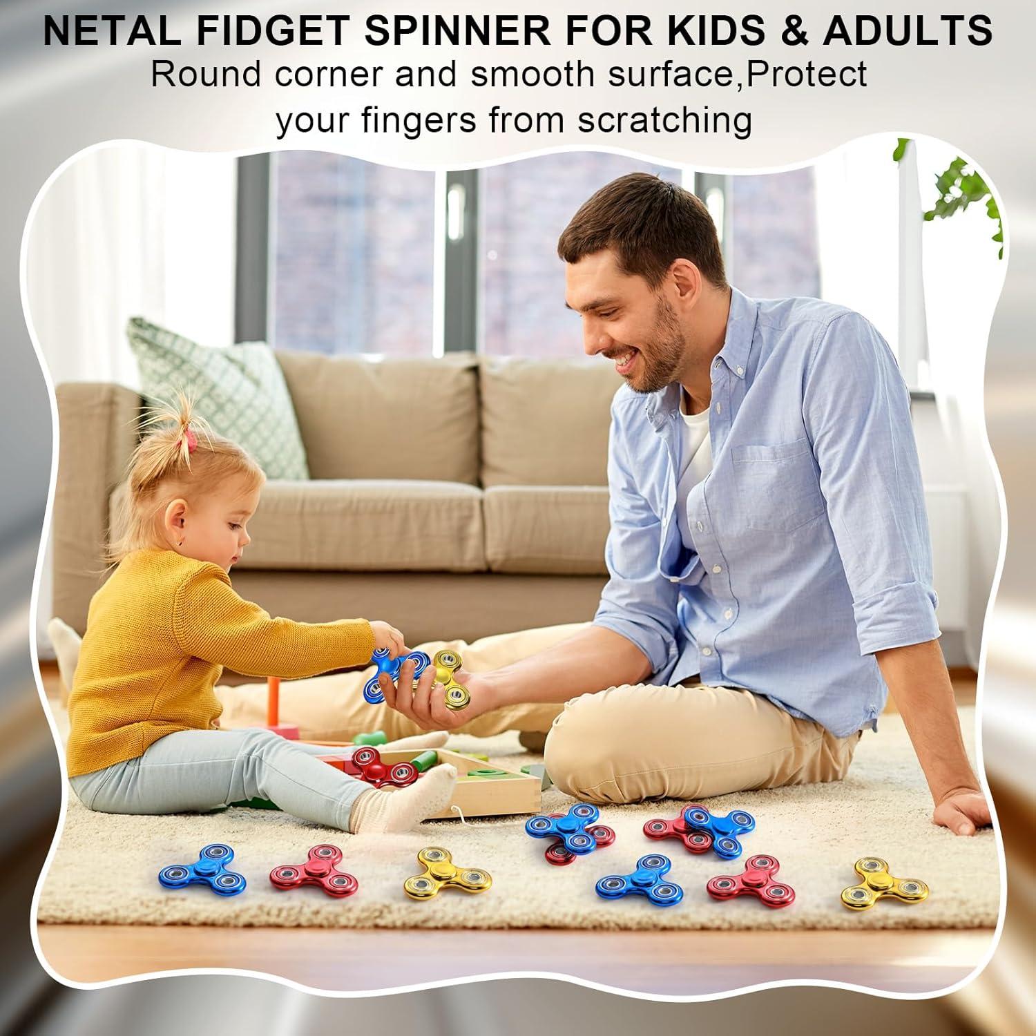 Spinner Antiestrés SCIONE 3 Piezas para Niños y Adultos