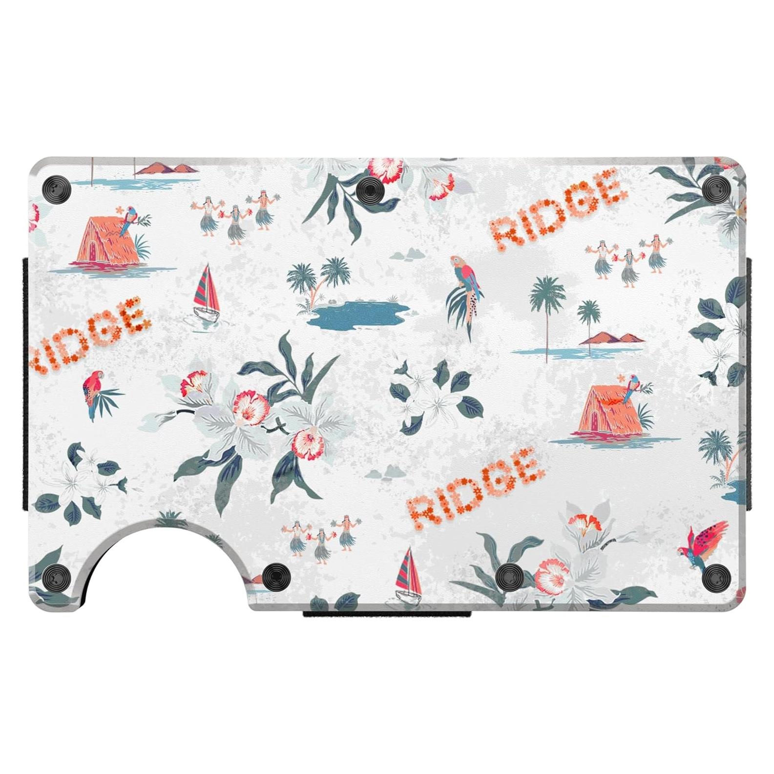 Billetera Ridge Aloha para hombres con bloqueo RFID y correa