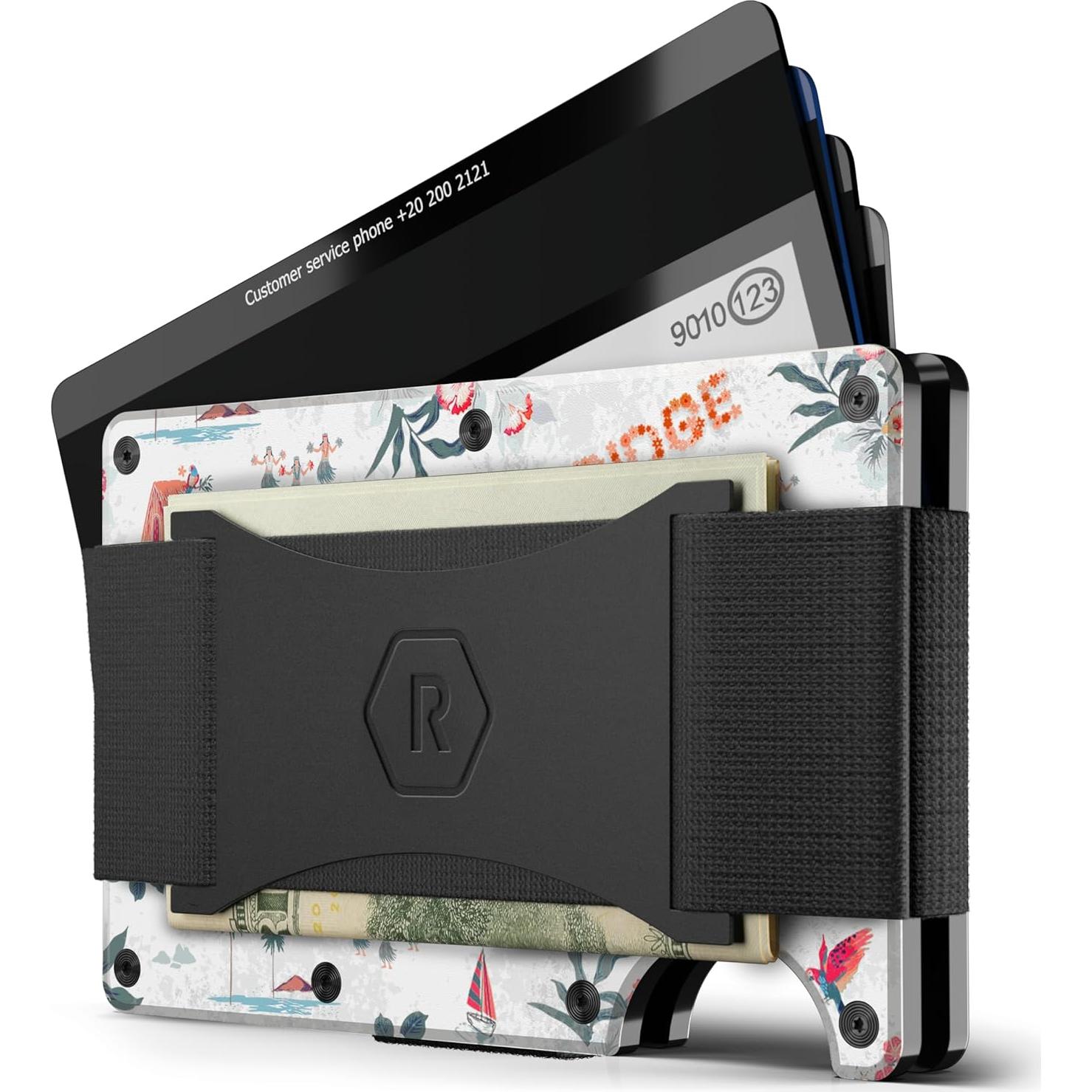 Billetera Ridge Aloha para hombres con bloqueo RFID y correa