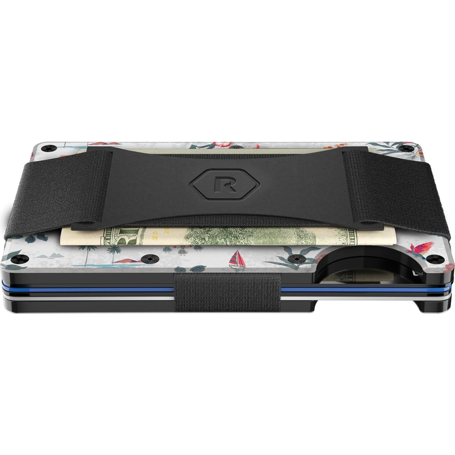 Billetera Ridge Aloha para hombres con bloqueo RFID y correa