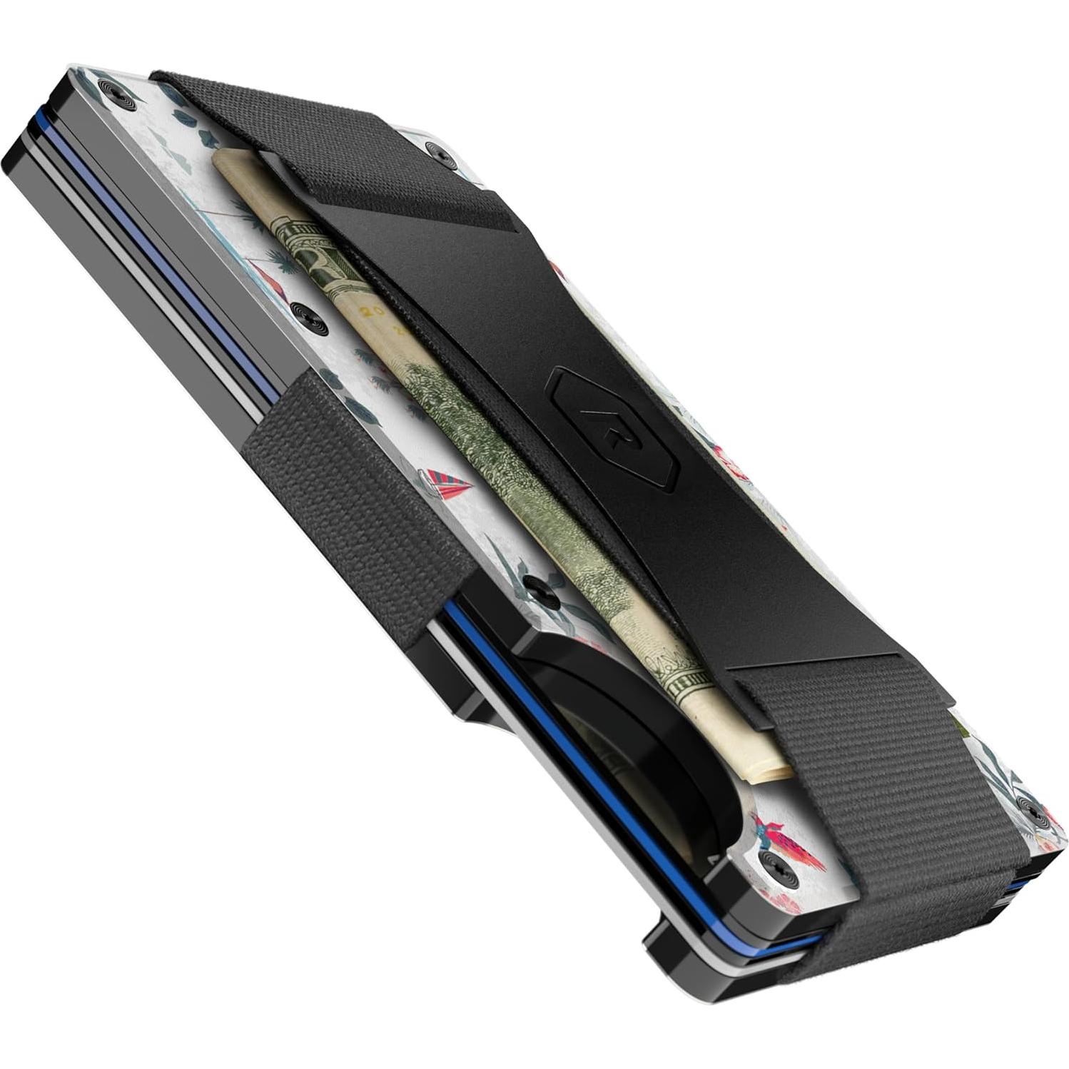 Billetera Ridge Aloha para hombres con bloqueo RFID y correa