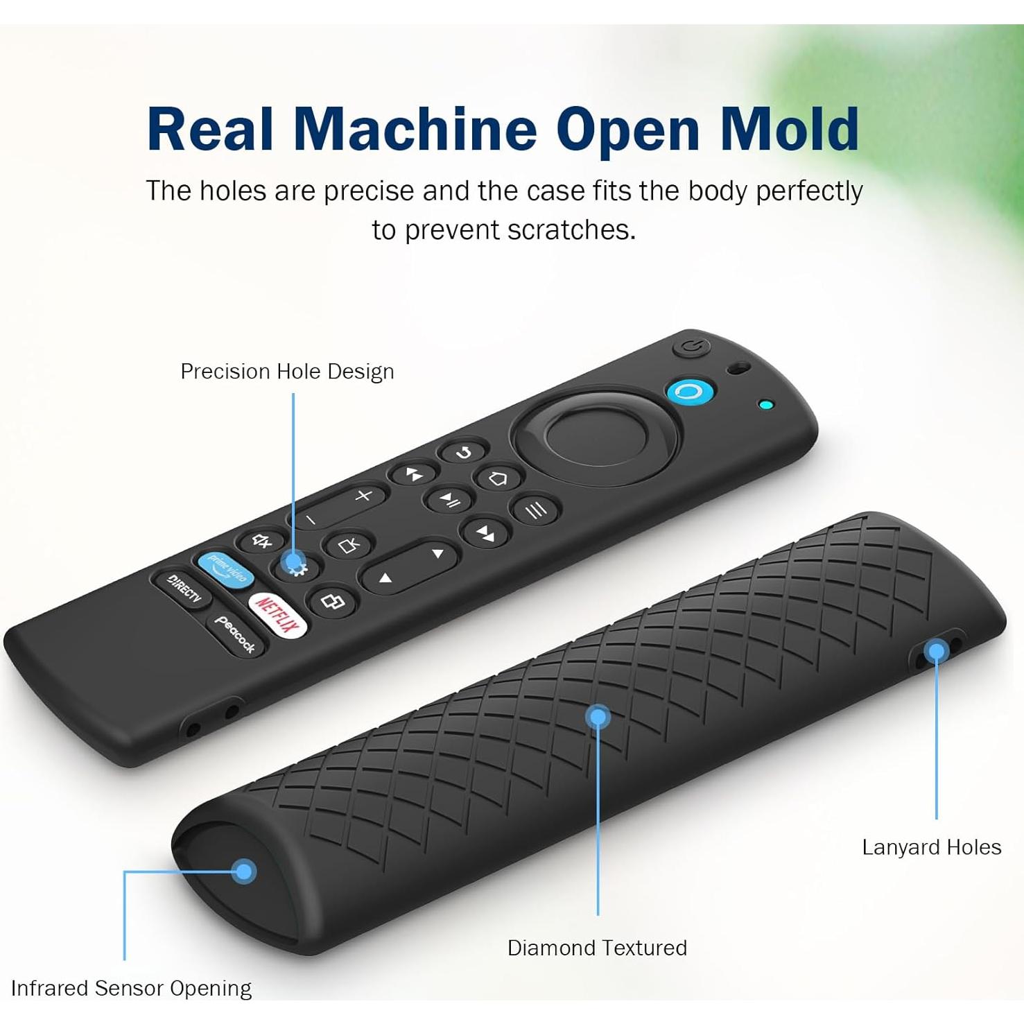 Funda de Silicona USTIYA para Control Remoto Fire TV 4K Max 2023