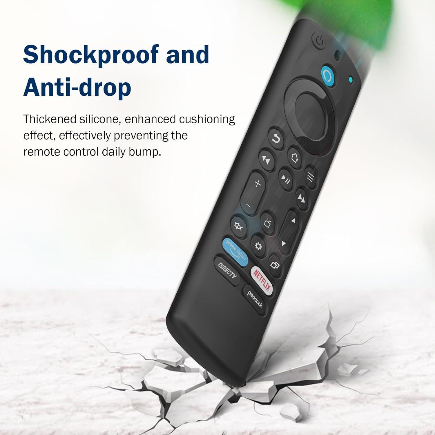 Funda de Silicona USTIYA para Control Remoto Fire TV 4K Max 2023