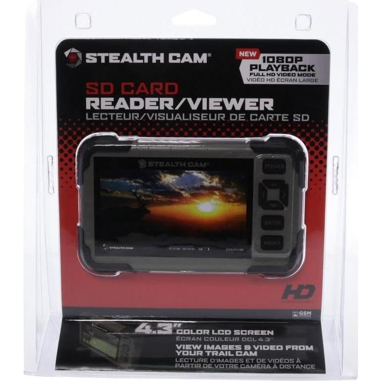 Lector de Tarjeta Stealth Cam STC-CRV43HD HD 1080P Resistente