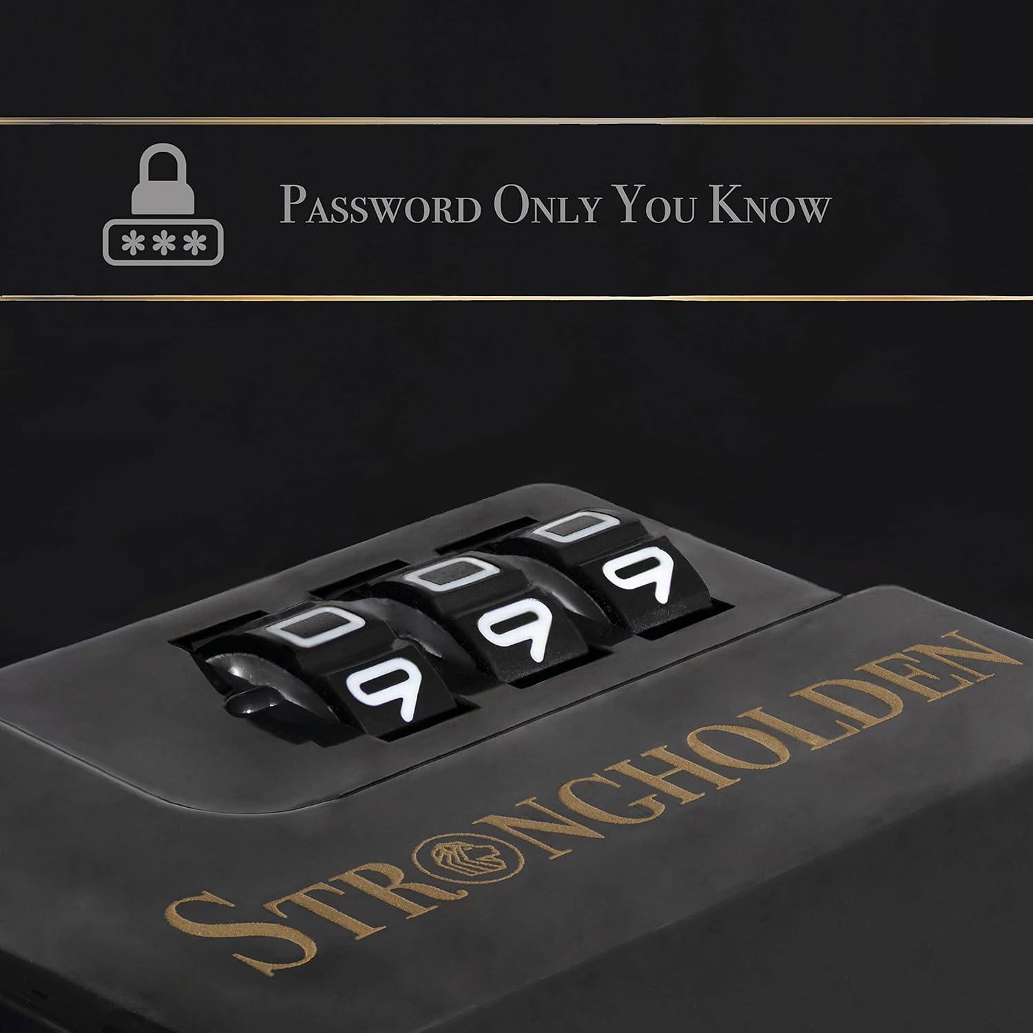 Candado de Refrigerador Strongholden FL 4845 Combinación Negro