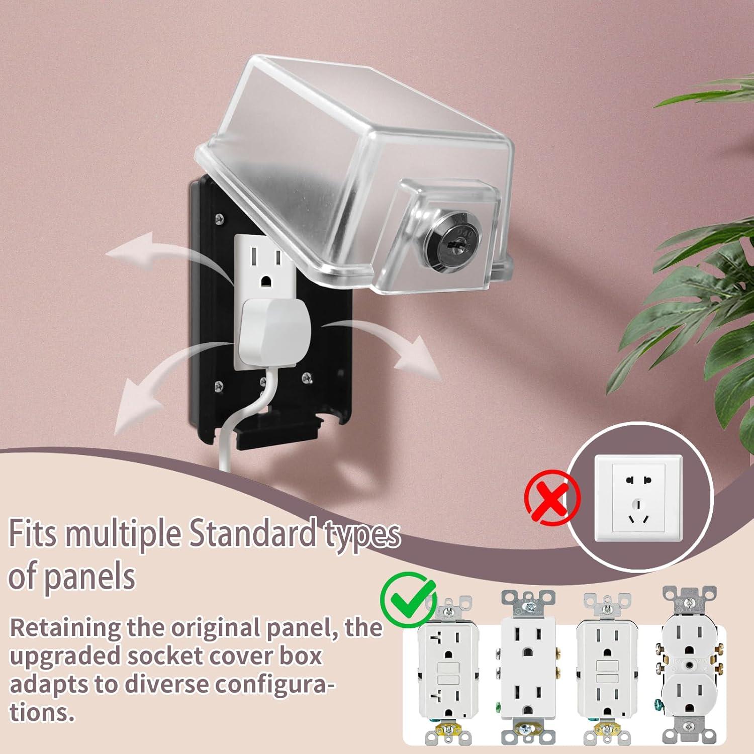 Caja de Seguridad para Enchufes PKLIYH - Protección Infantil