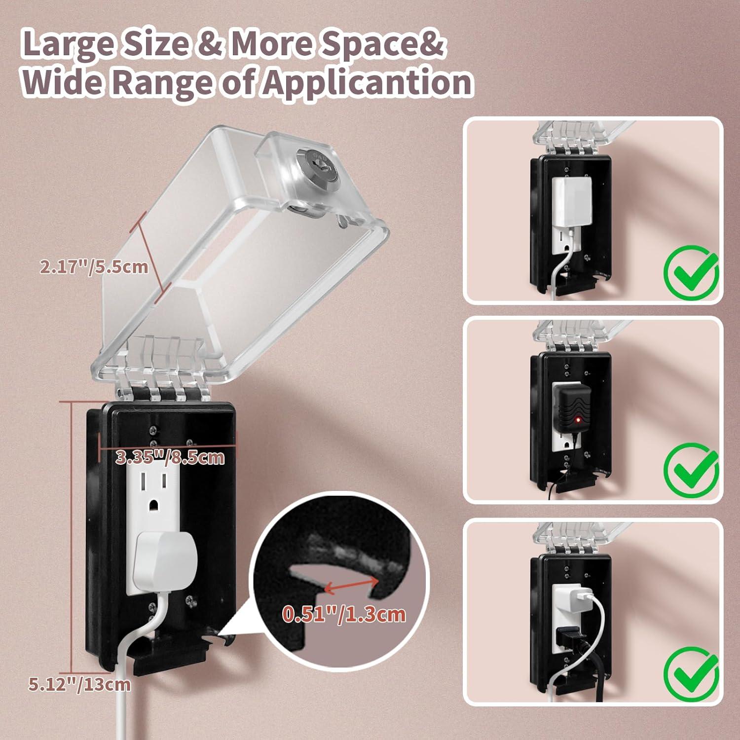 Caja de Seguridad para Enchufes PKLIYH - Protección Infantil
