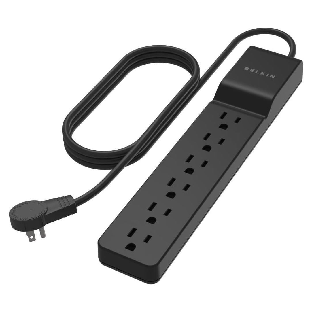 Regleta de Protección Sobretensiones Belkin 6 Salidas 600 Julios