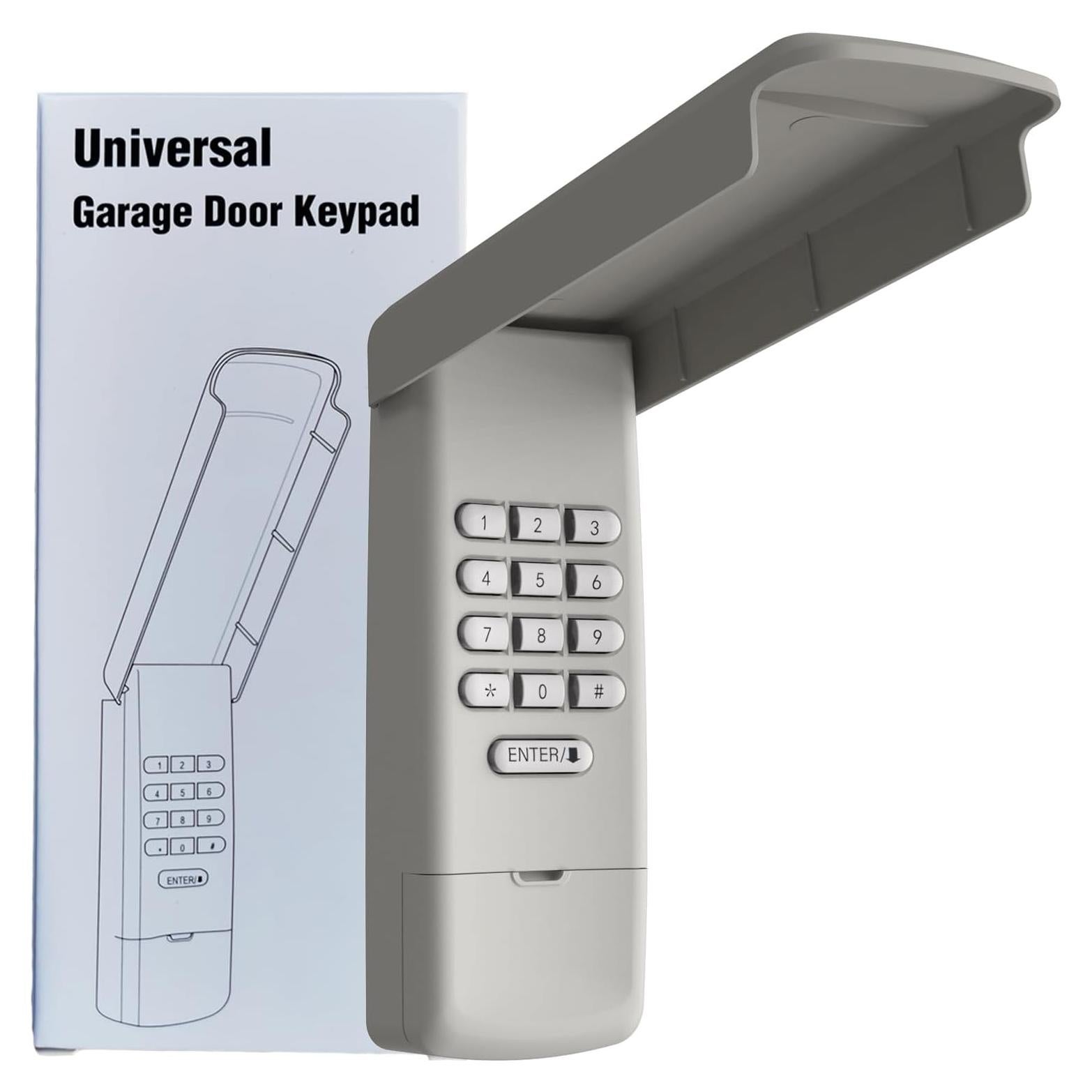 Teclado Inalámbrico Universal Lpyec para Puertas de Garaje