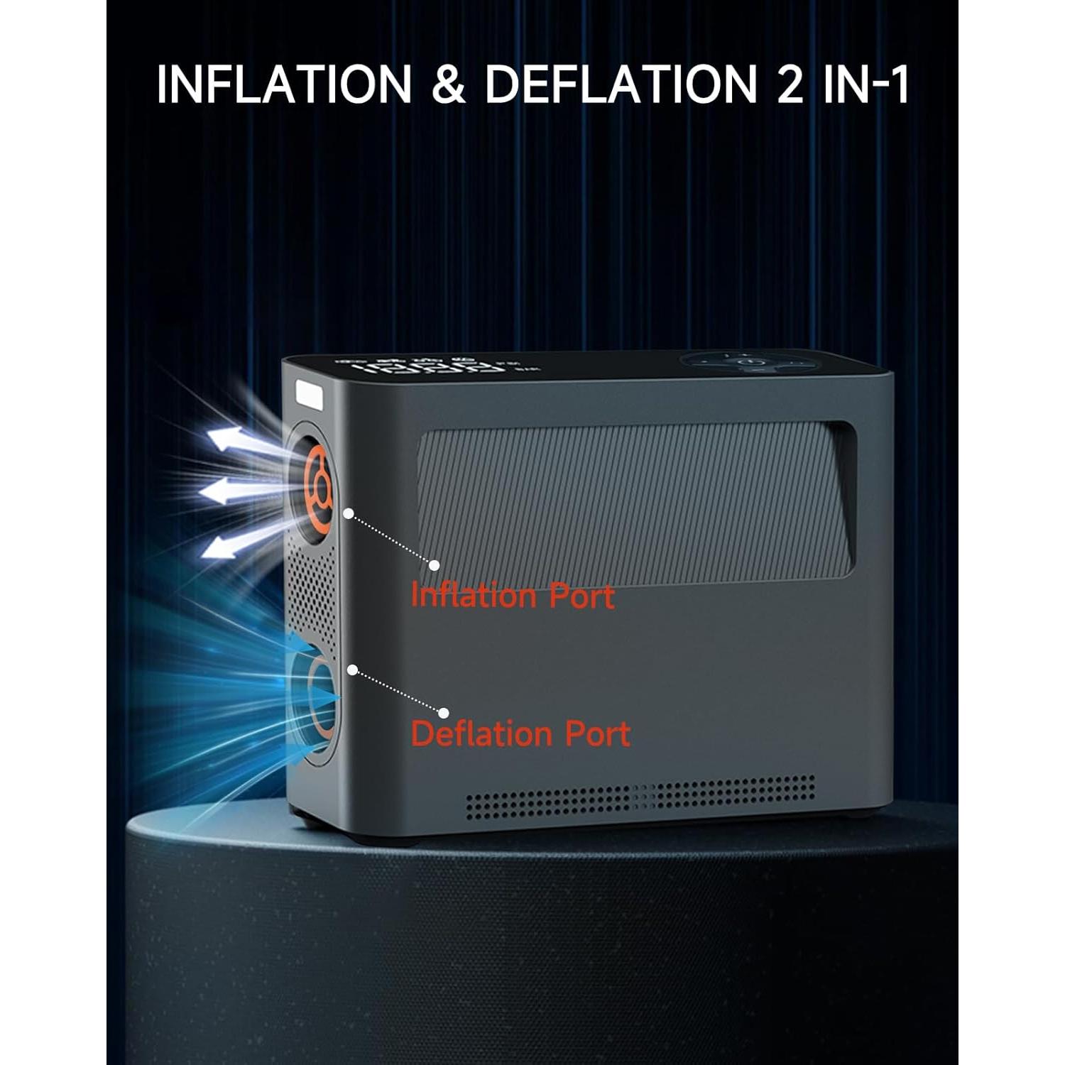 Bomba de Aire Eléctrica RABBITXOCO SUP 500L 180 PSI