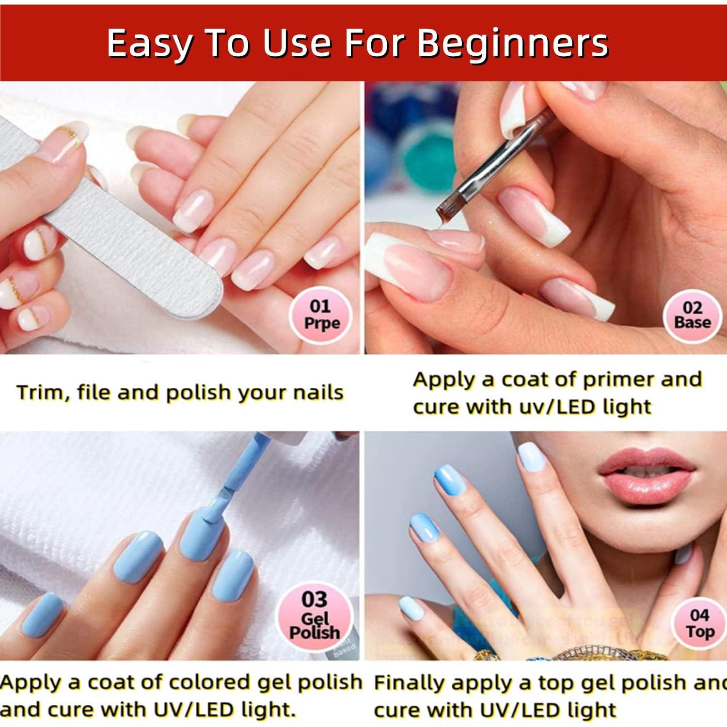 Lámpara UV LED 48W LISHUMEI para Uñas en Gel Rosa