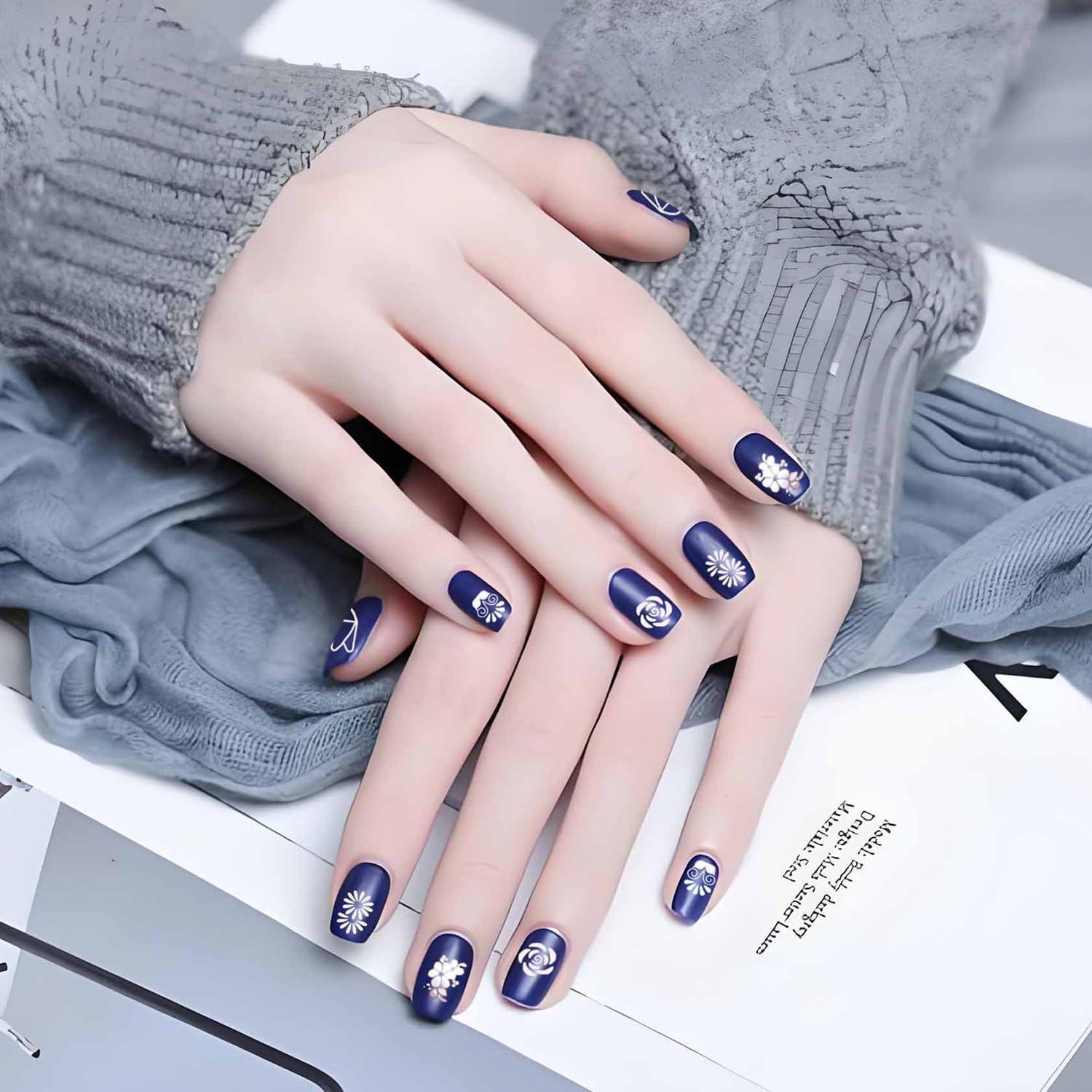 Set de 10 Bolígrafos de Estampado de Uñas WOKOTO Rosa