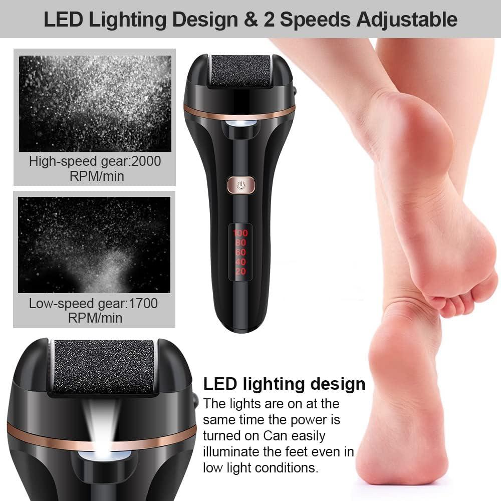 Removedor de Callos Eléctrico DanByte DD001 con 3 Rodillos