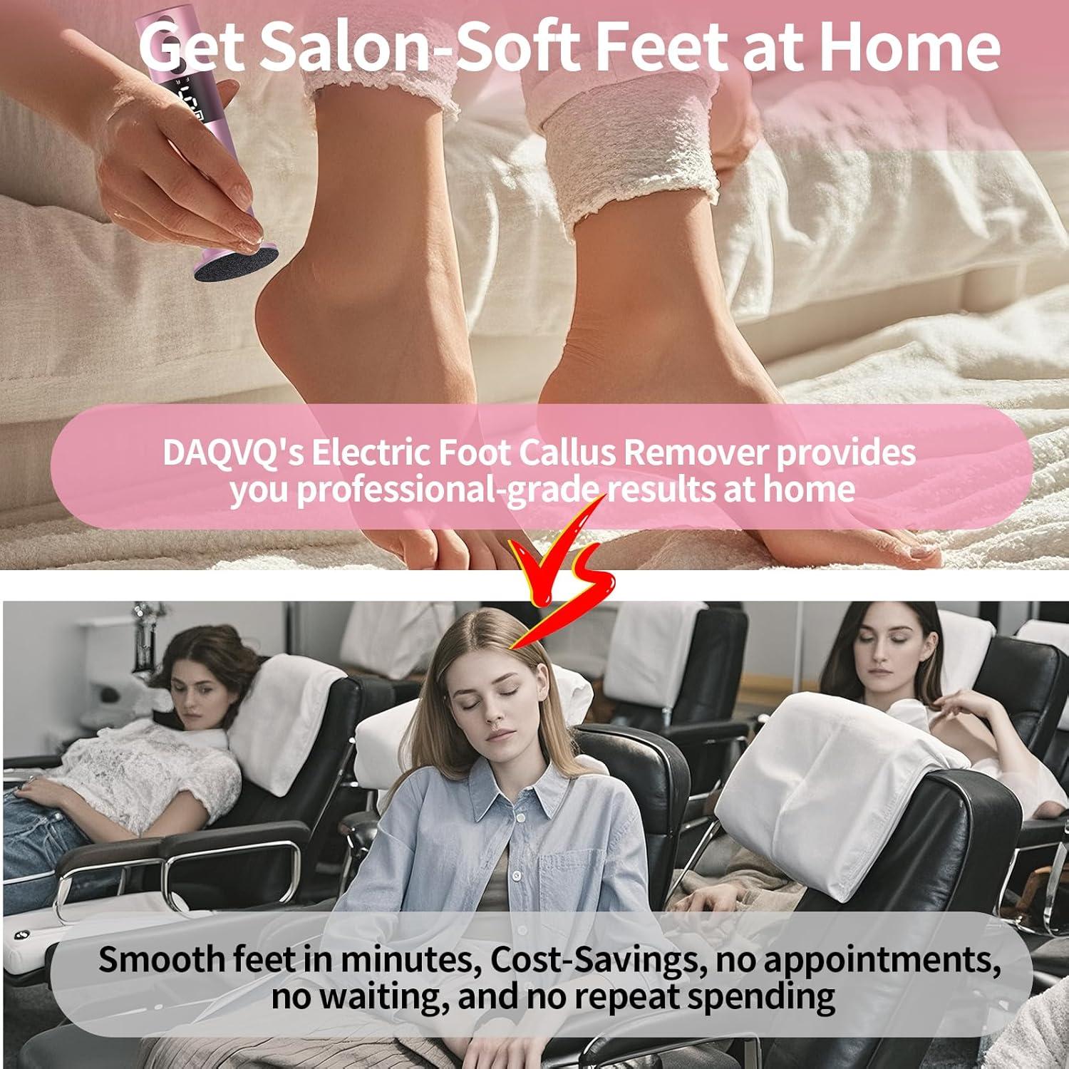 Removedor de Callos Eléctrico DAQVQ 2 en 1 Recargable USB