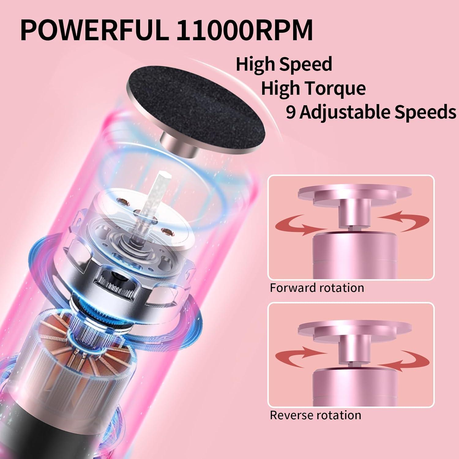 Removedor de Callos Eléctrico DAQVQ 2 en 1 Recargable USB