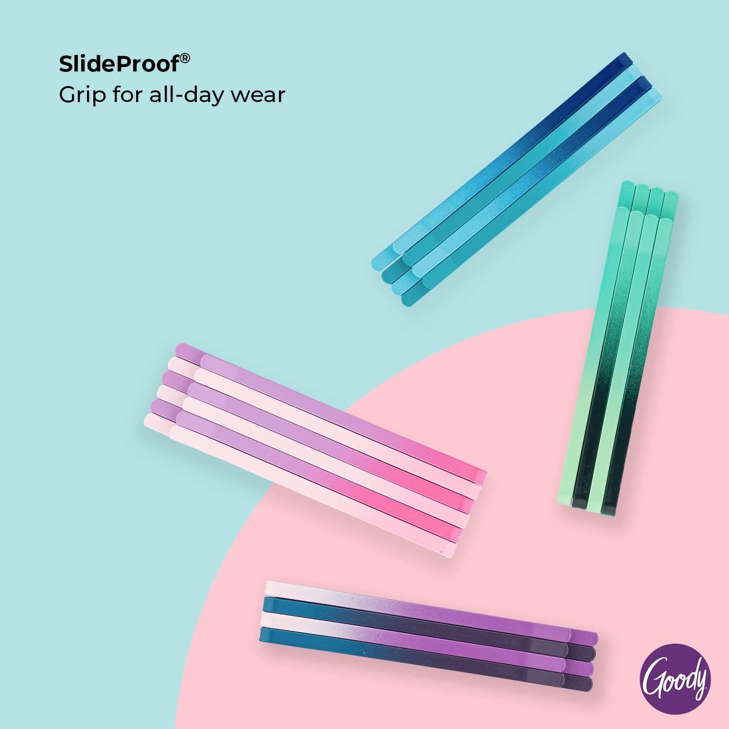 Pinzas para el Cabello Goody Ouchless - 18 Piezas Acuarela