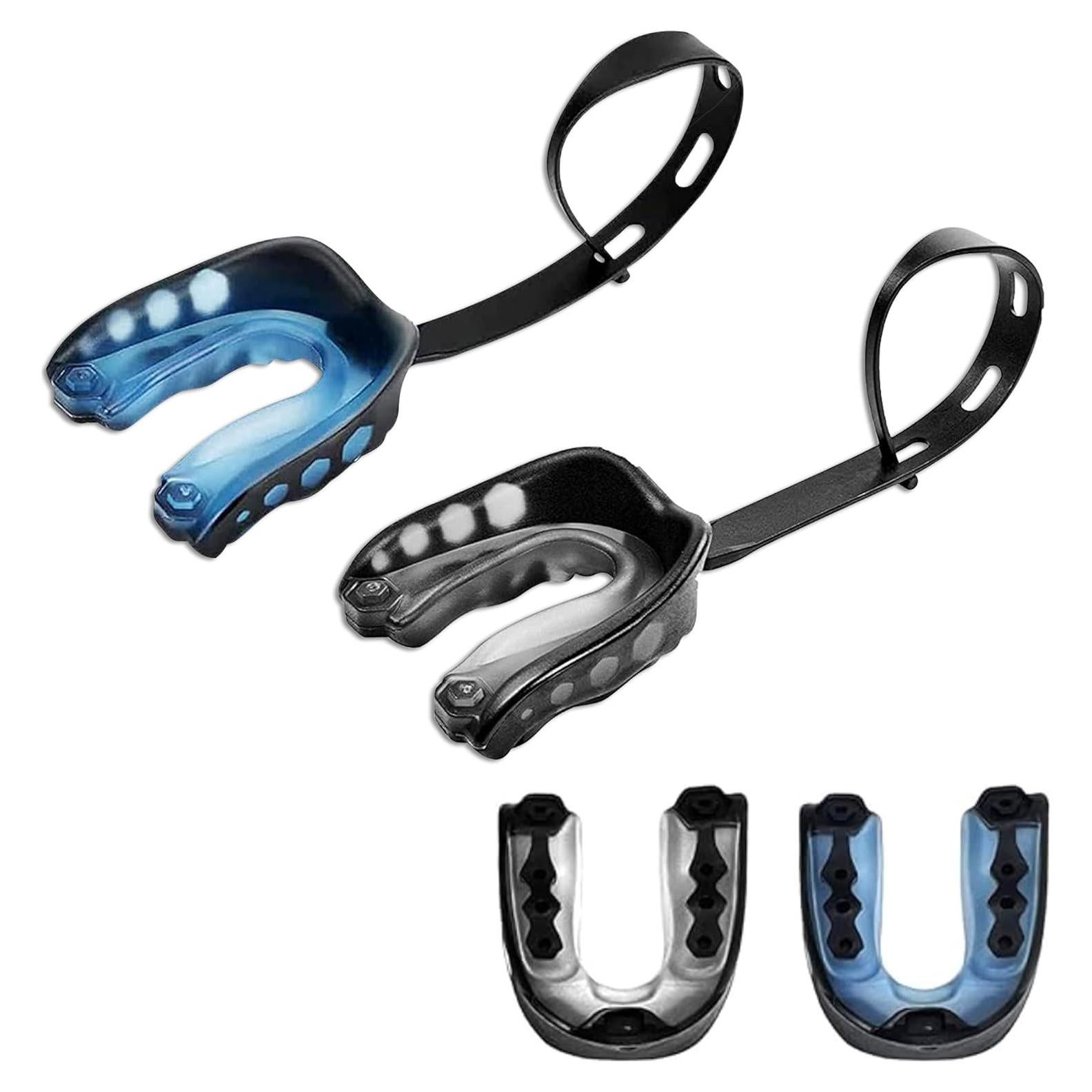 Paquete de 2 Protectores Bucales para Niños - Fútbol, Boxeo, Baloncesto