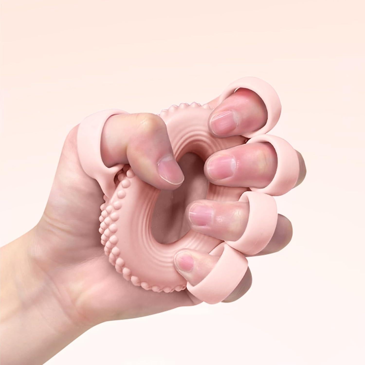 Fortalecedor de Agarre de Mano YAVOUN Rosa Silicona Medio