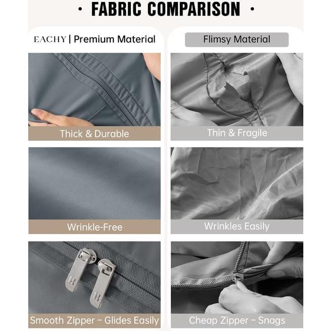 Bolsas de Almacenamiento de Edredones EACHY 2 Pzas XXL/XXXL